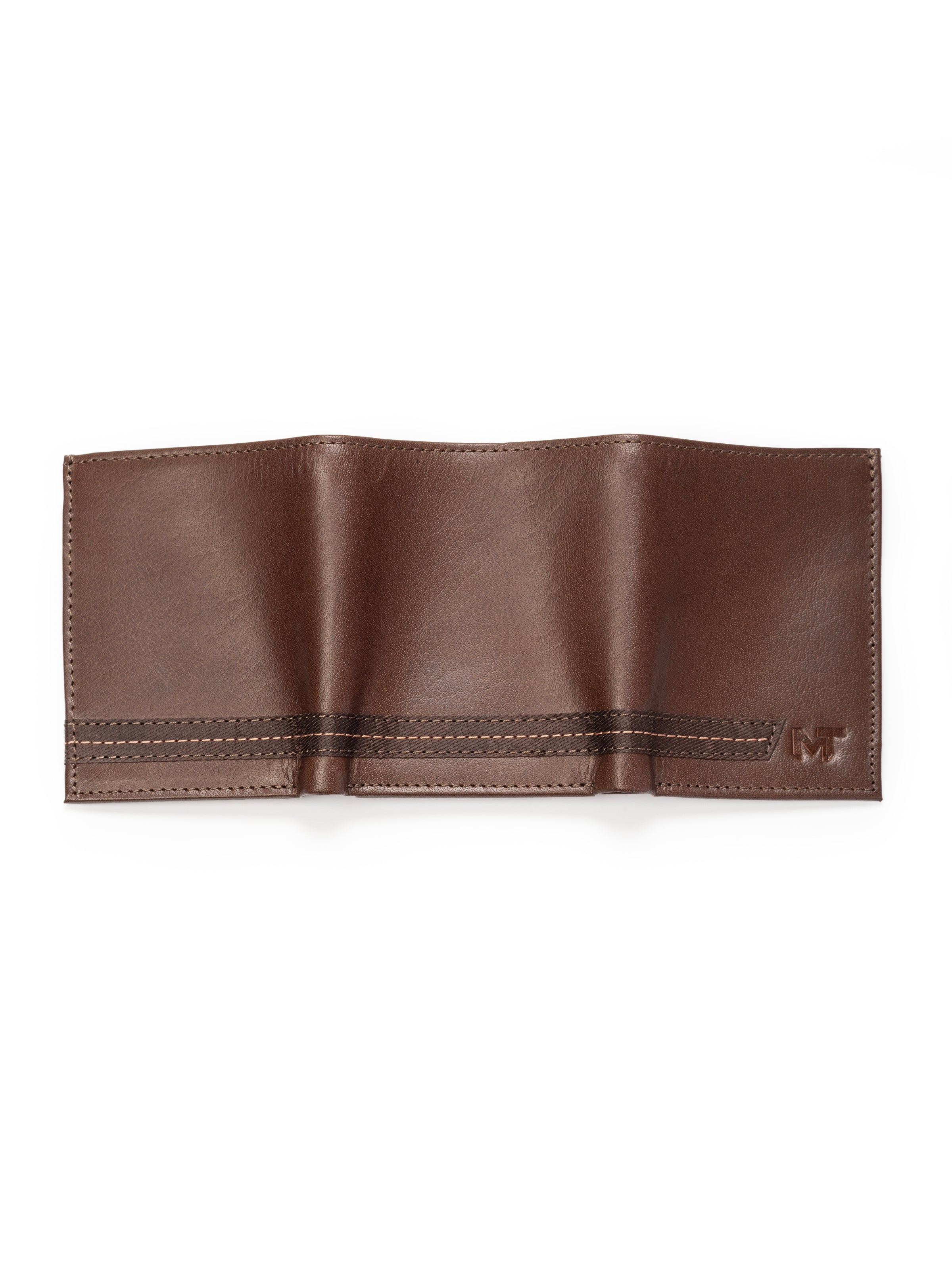 Sleekcut Tri-Fold Wallet - Brown thumbnail 5