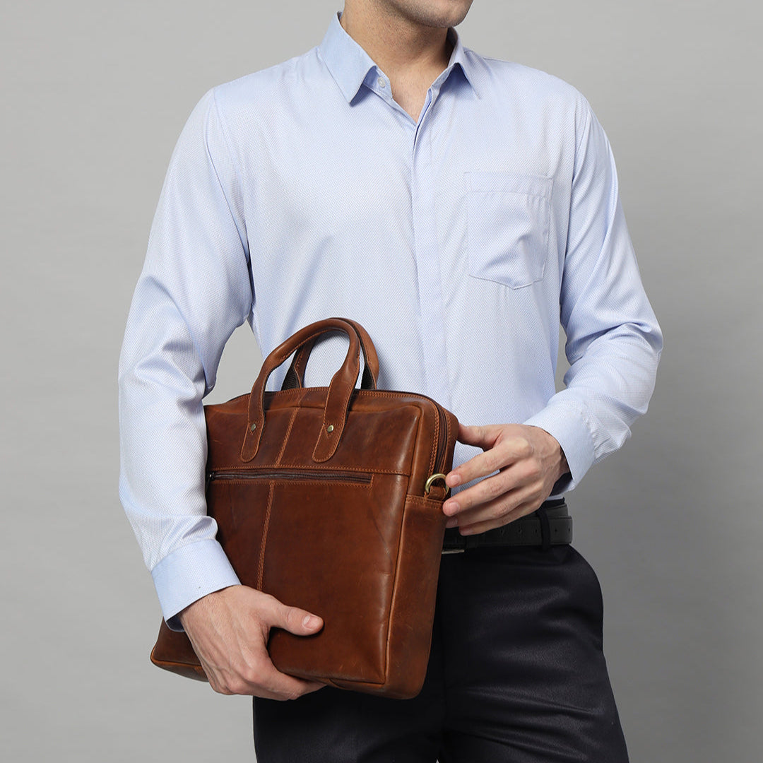 Denver Slim Laptop Briefcase thumbnail 2