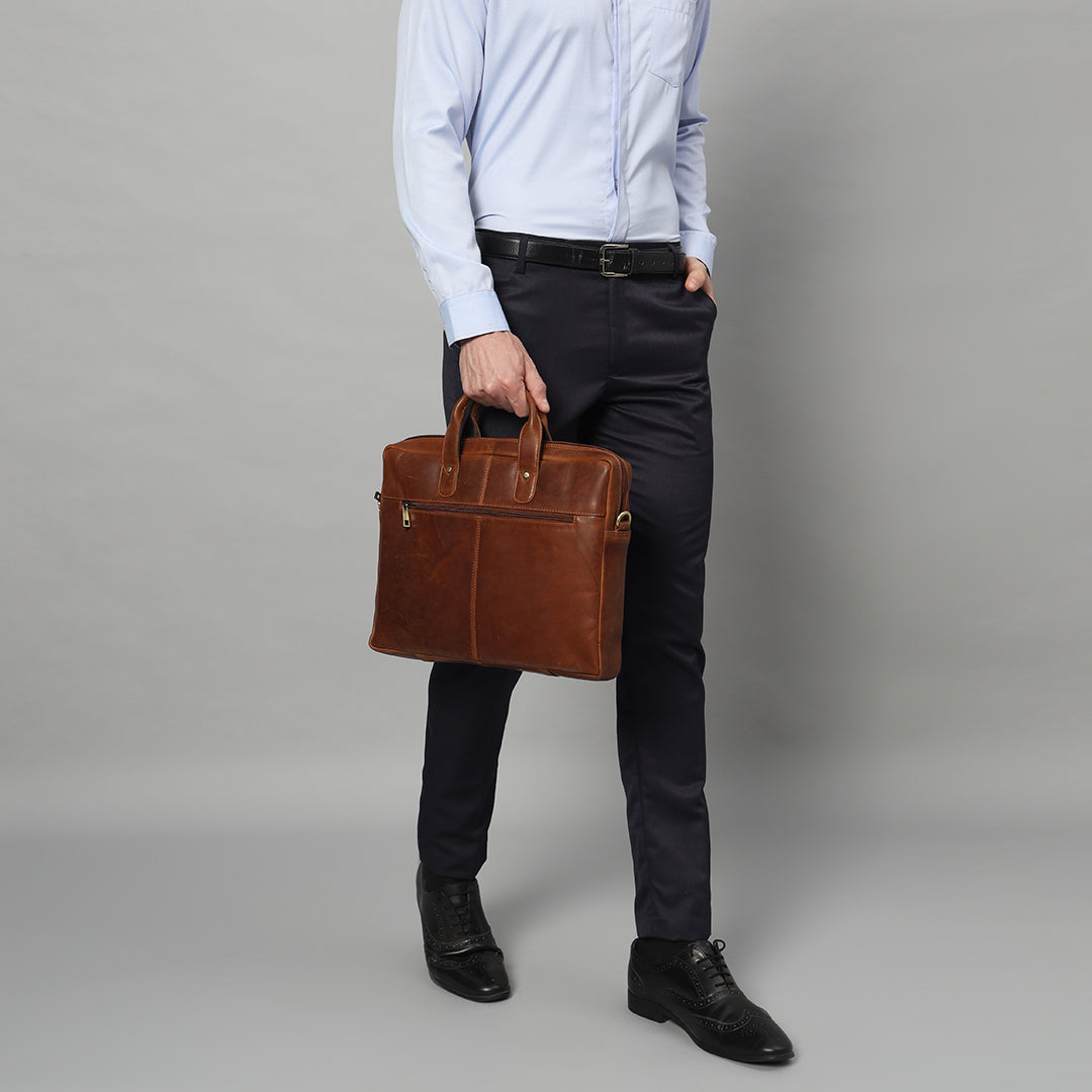 Denver Slim Laptop Briefcase thumbnail 6