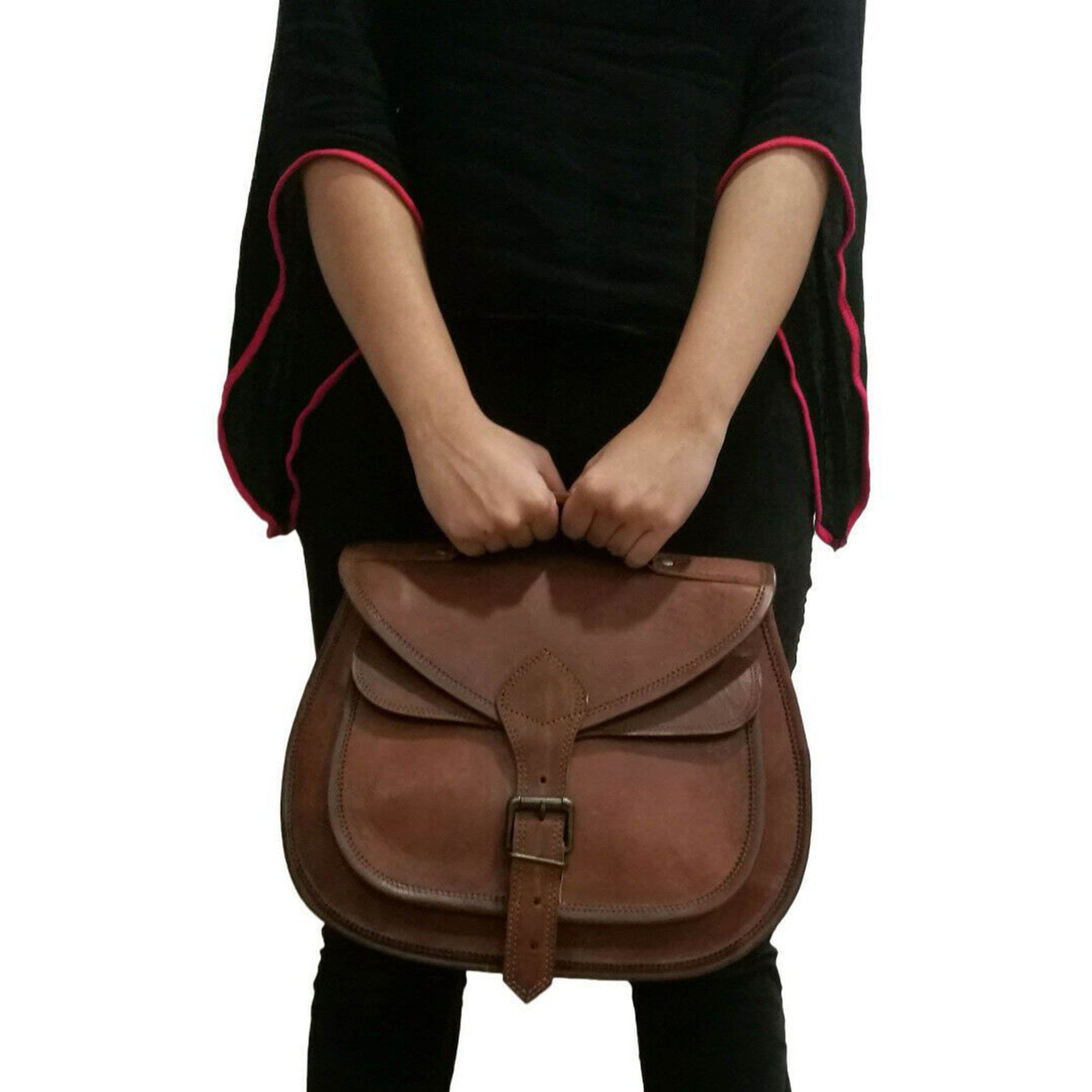 Sierra Leather Satchel thumbnail 2