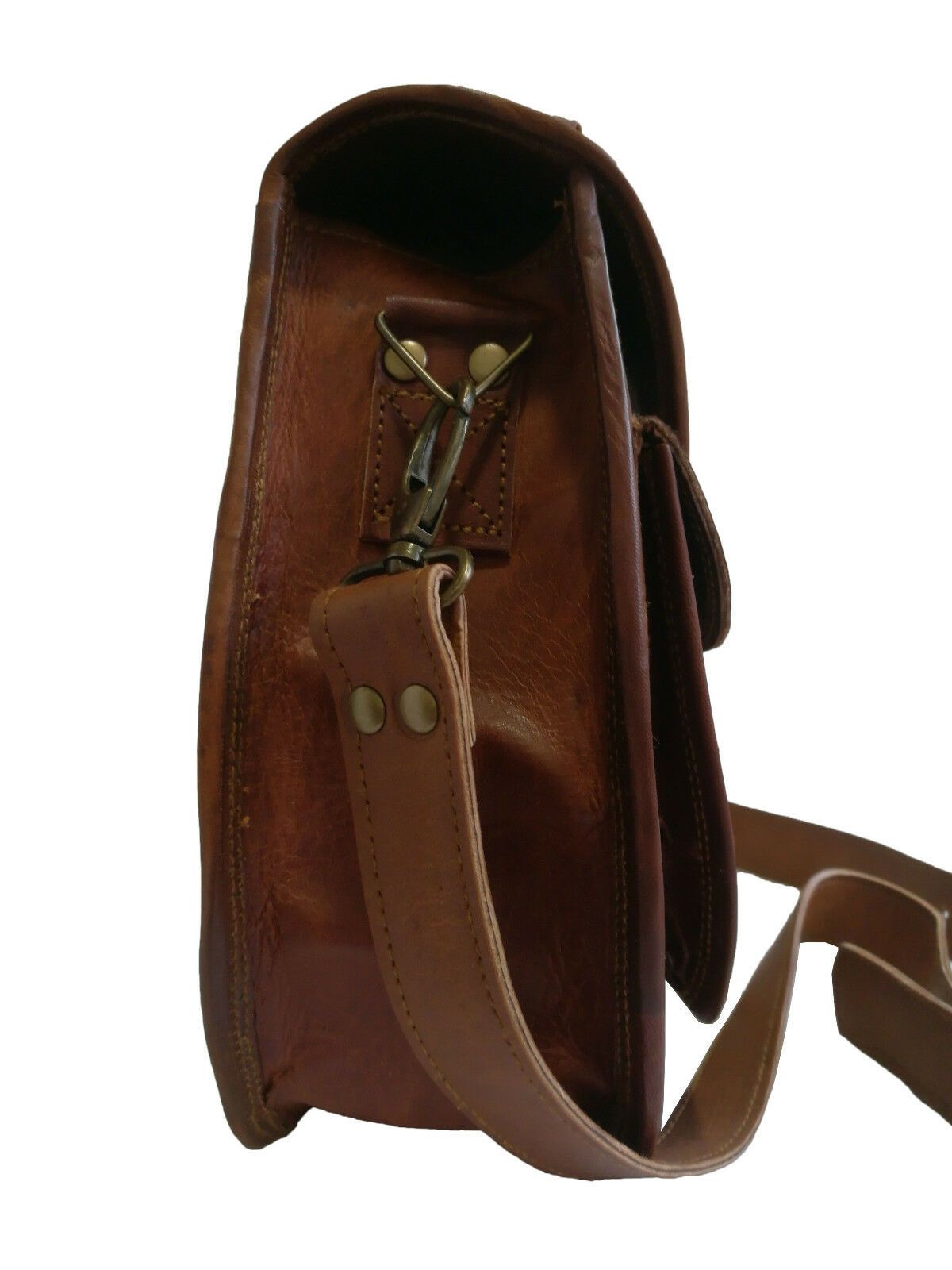Sierra Leather Satchel thumbnail 5