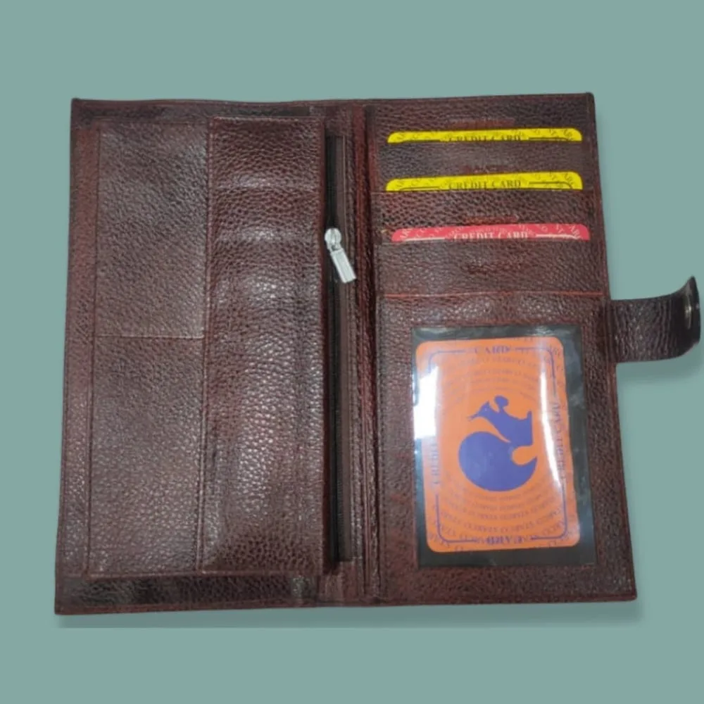 Starco Genuine Leather Travel Passport Cover -5