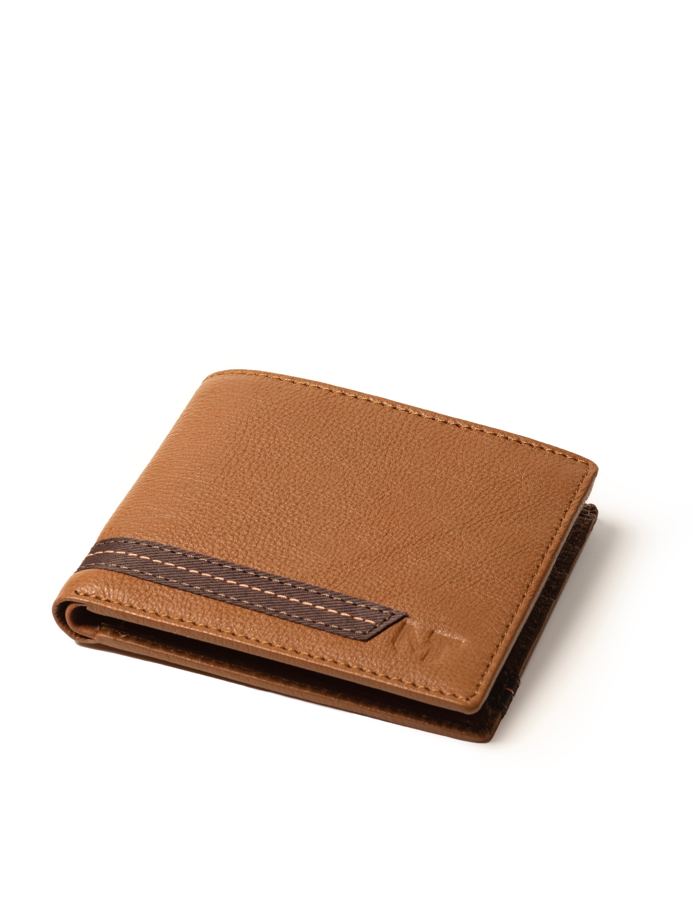 Stripe Brown Mens Wallet thumbnail 2