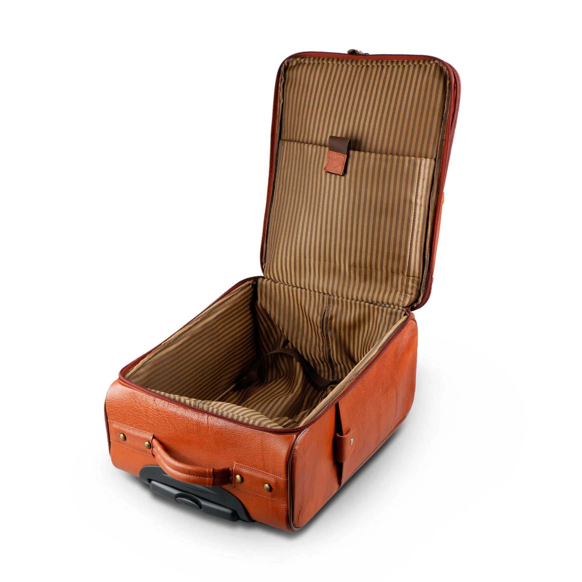 Tan Brown Cabin Trolley Suitcase thumbnail 7