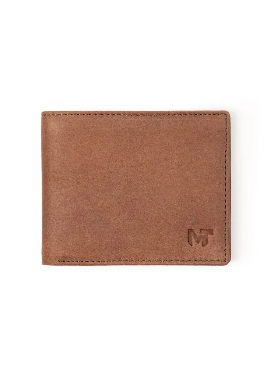 Matte Brown Slate Cash & Card Holder