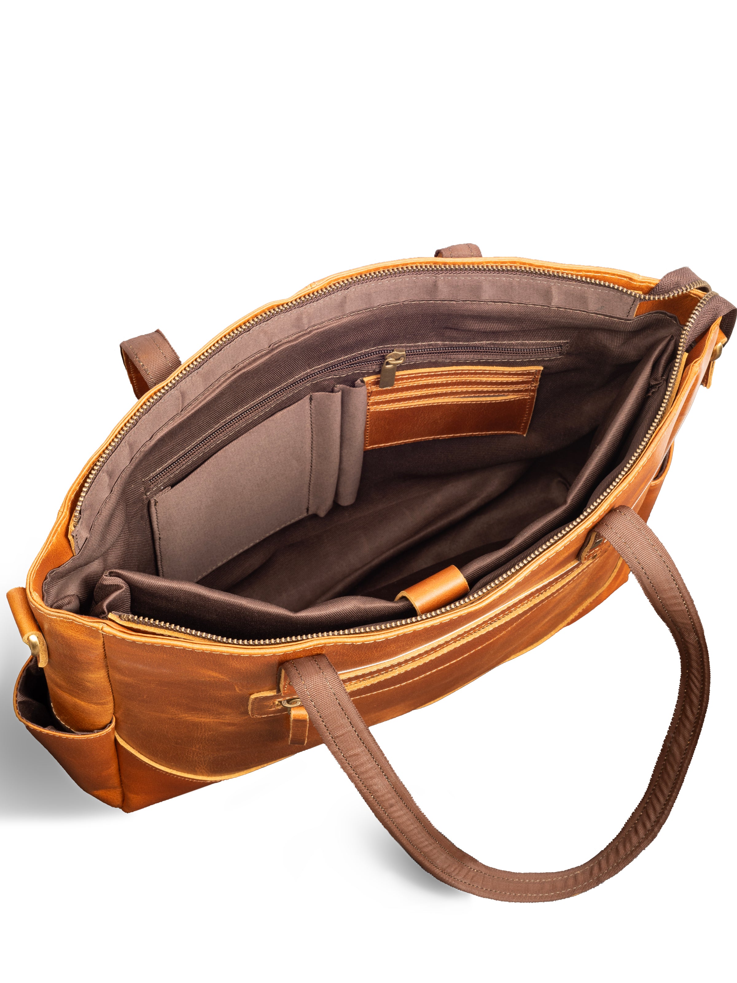 Luxury Kodiak Tote - Tan thumbnail 2