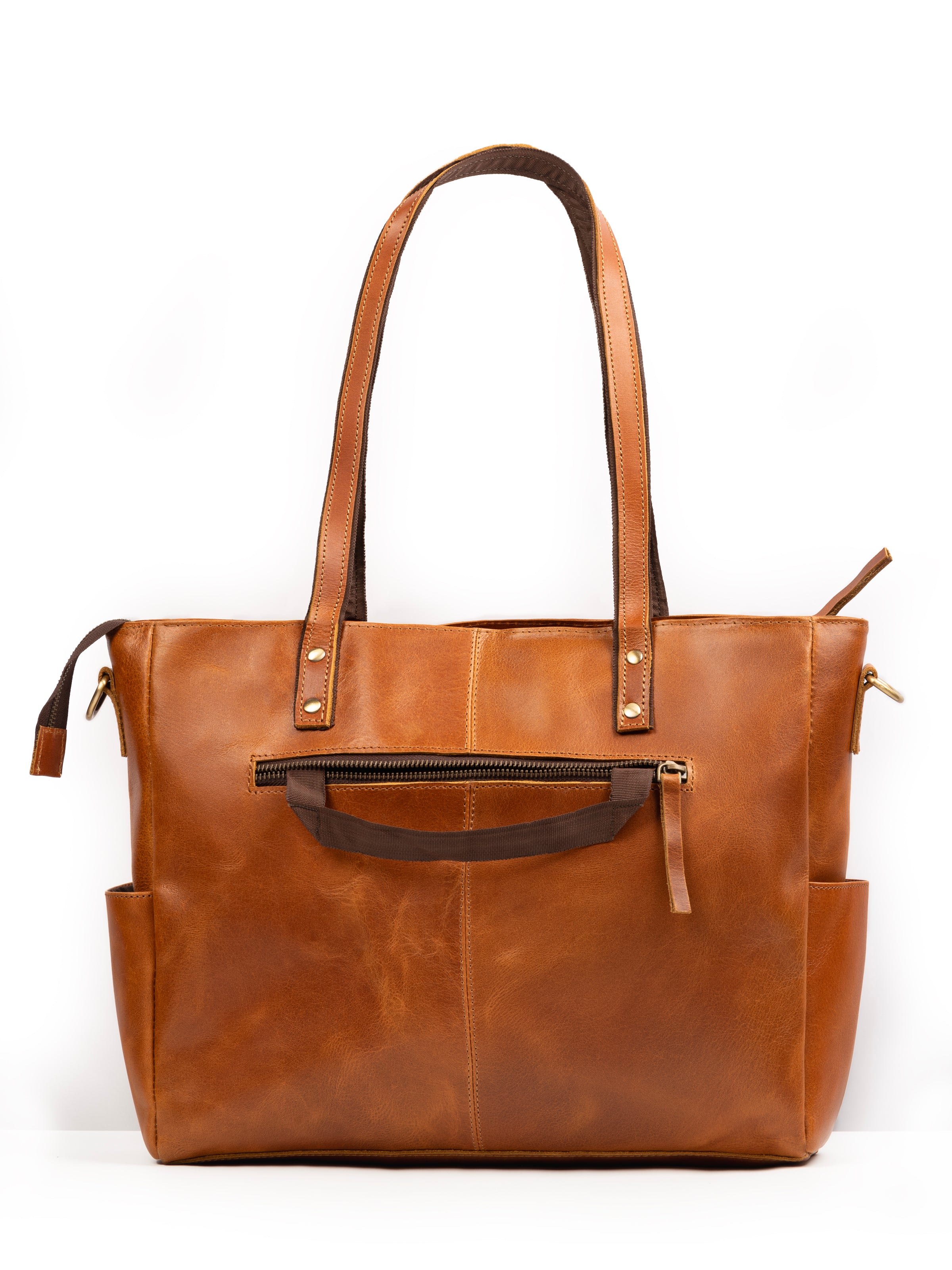 Luxury Kodiak Tote - Tan thumbnail 5