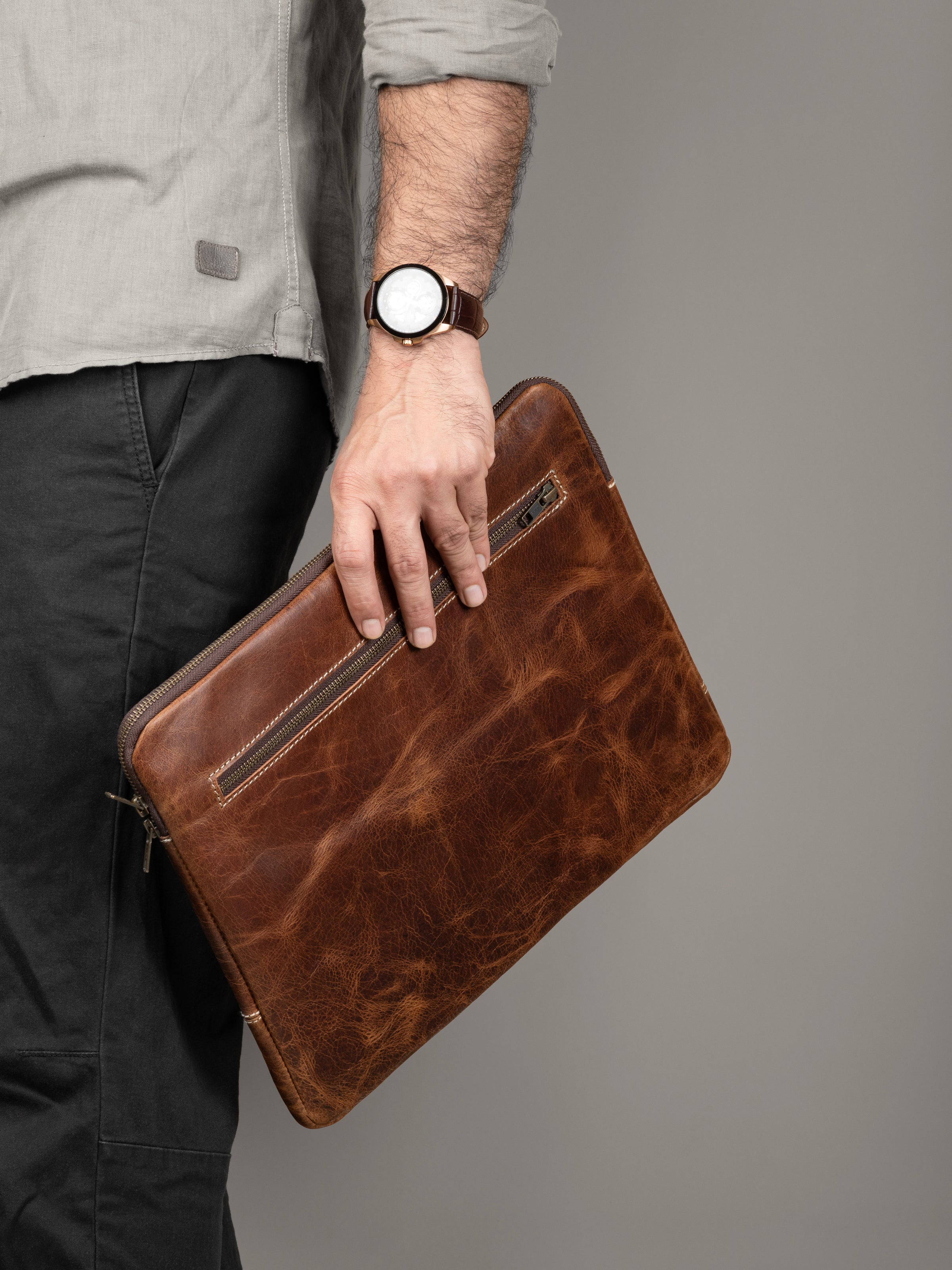 Tan Laptop Sleeve thumbnail 10