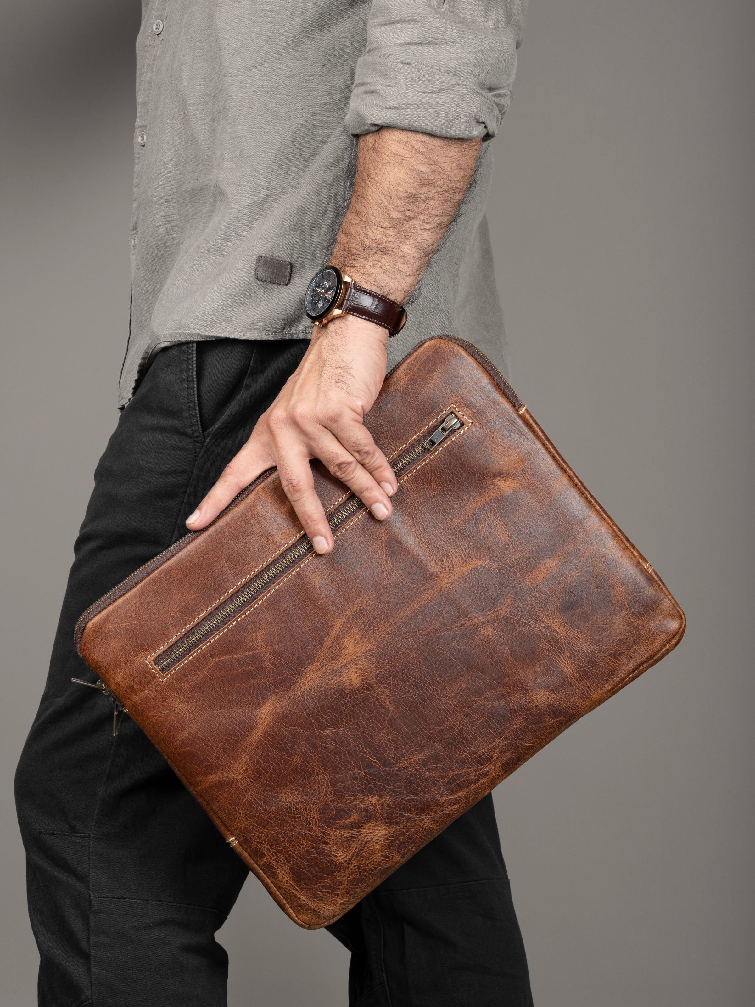 Tan Laptop Sleeve thumbnail 14