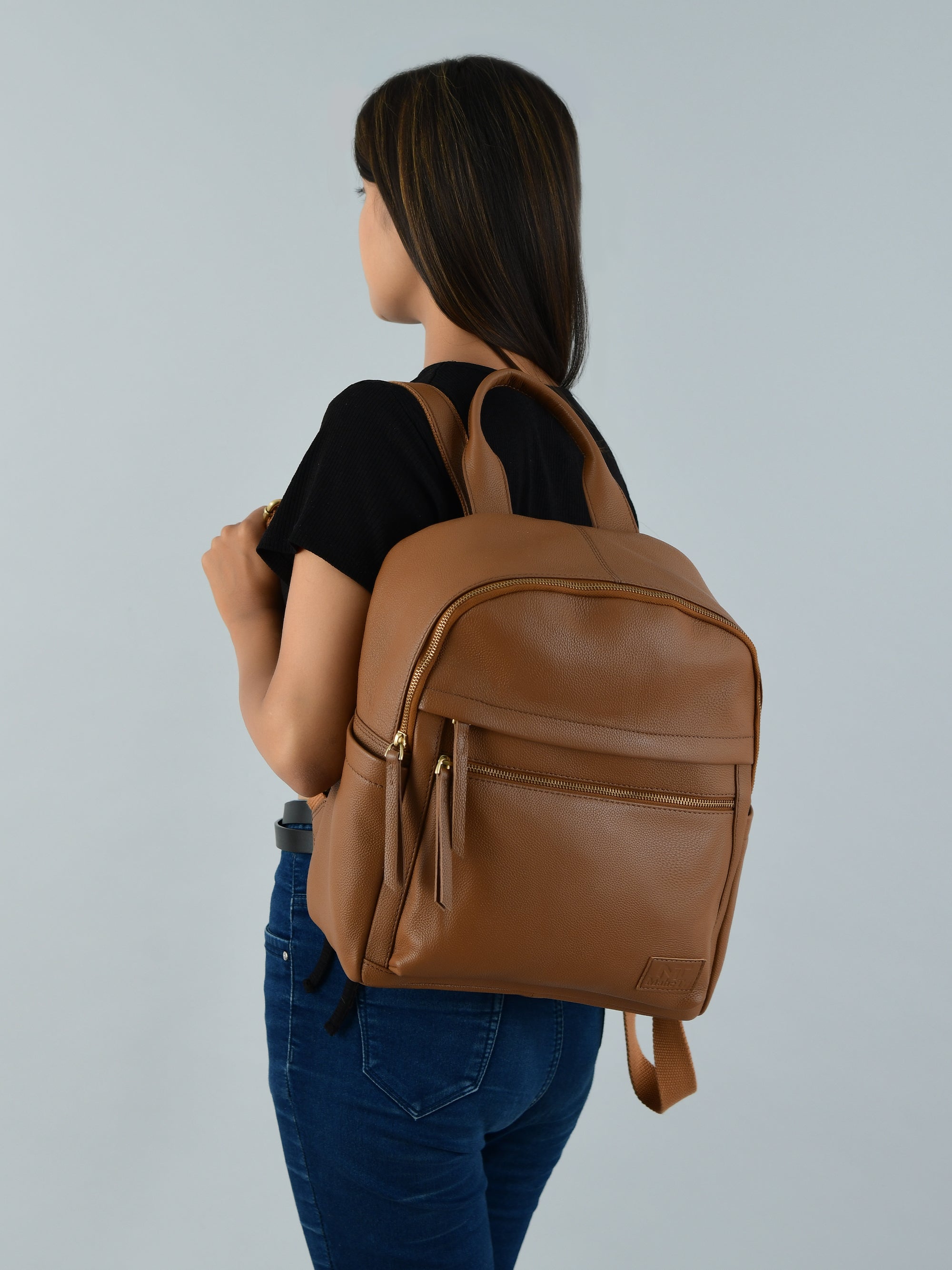 Mini Journey Leather Backpack thumbnail 2