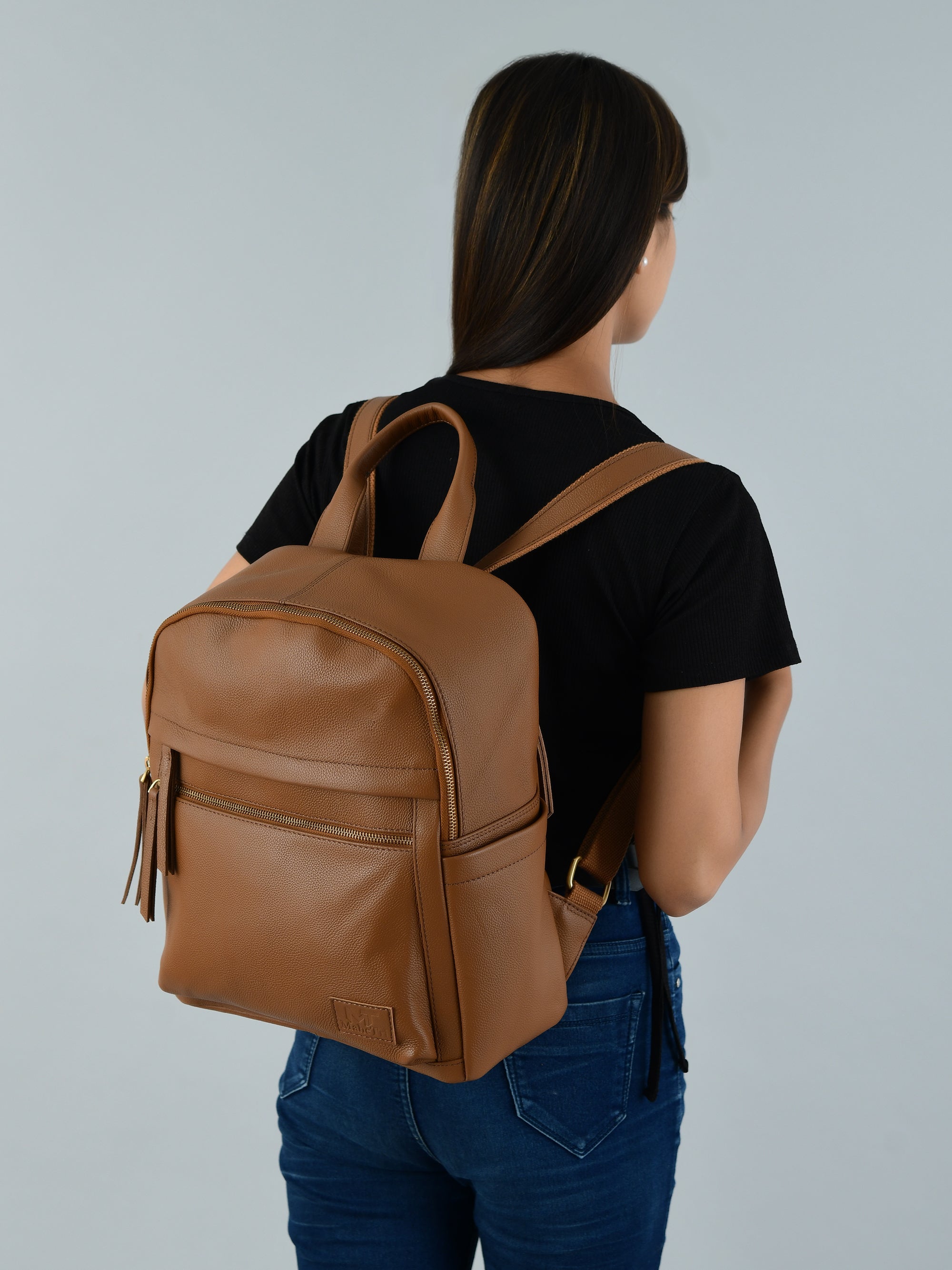 Mini Journey Leather Backpack thumbnail 4