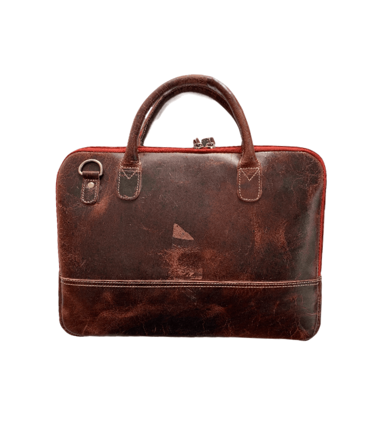 IndiFash Buffalo Leather MacBook Bag