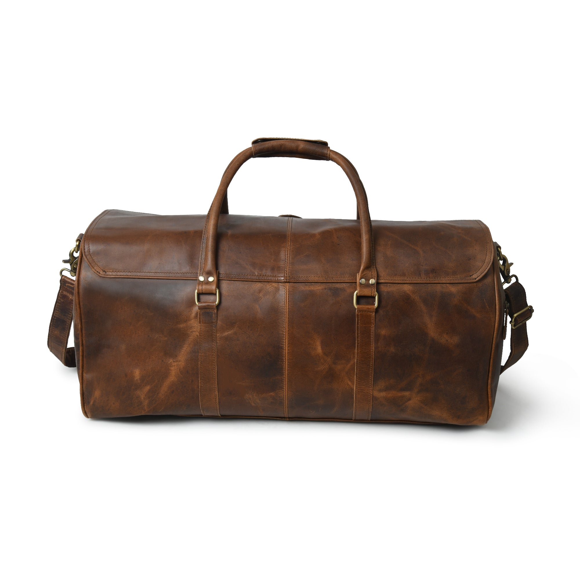 The Bolton Flap Duffel - Brown thumbnail 5