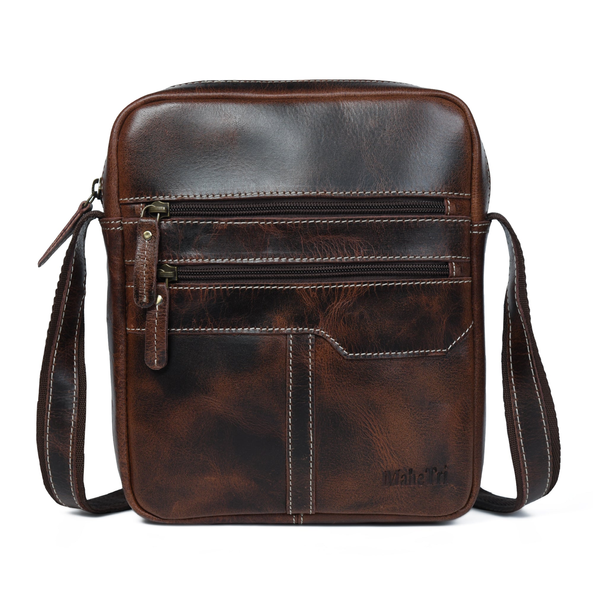 The Compact Messenger - Dark Brown thumbnail 3