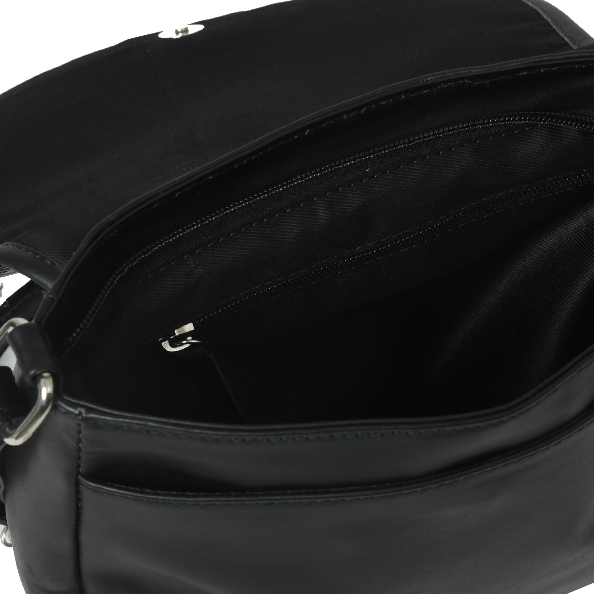 The Croco Satchel - Black thumbnail 6