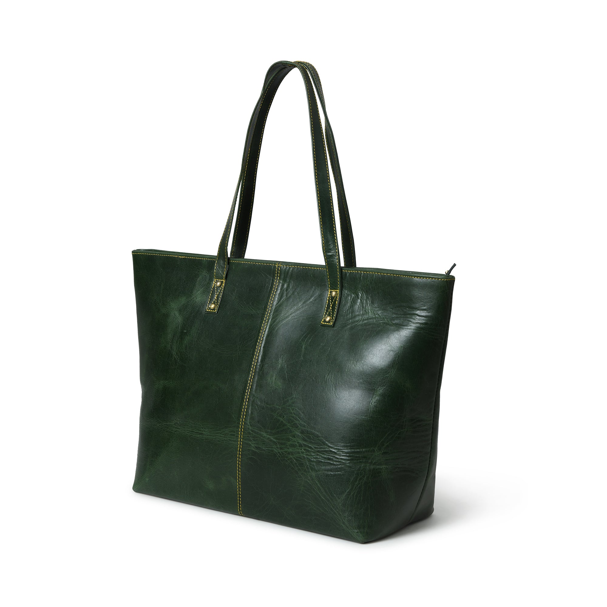 The Kim Tote Bag - Green thumbnail 2