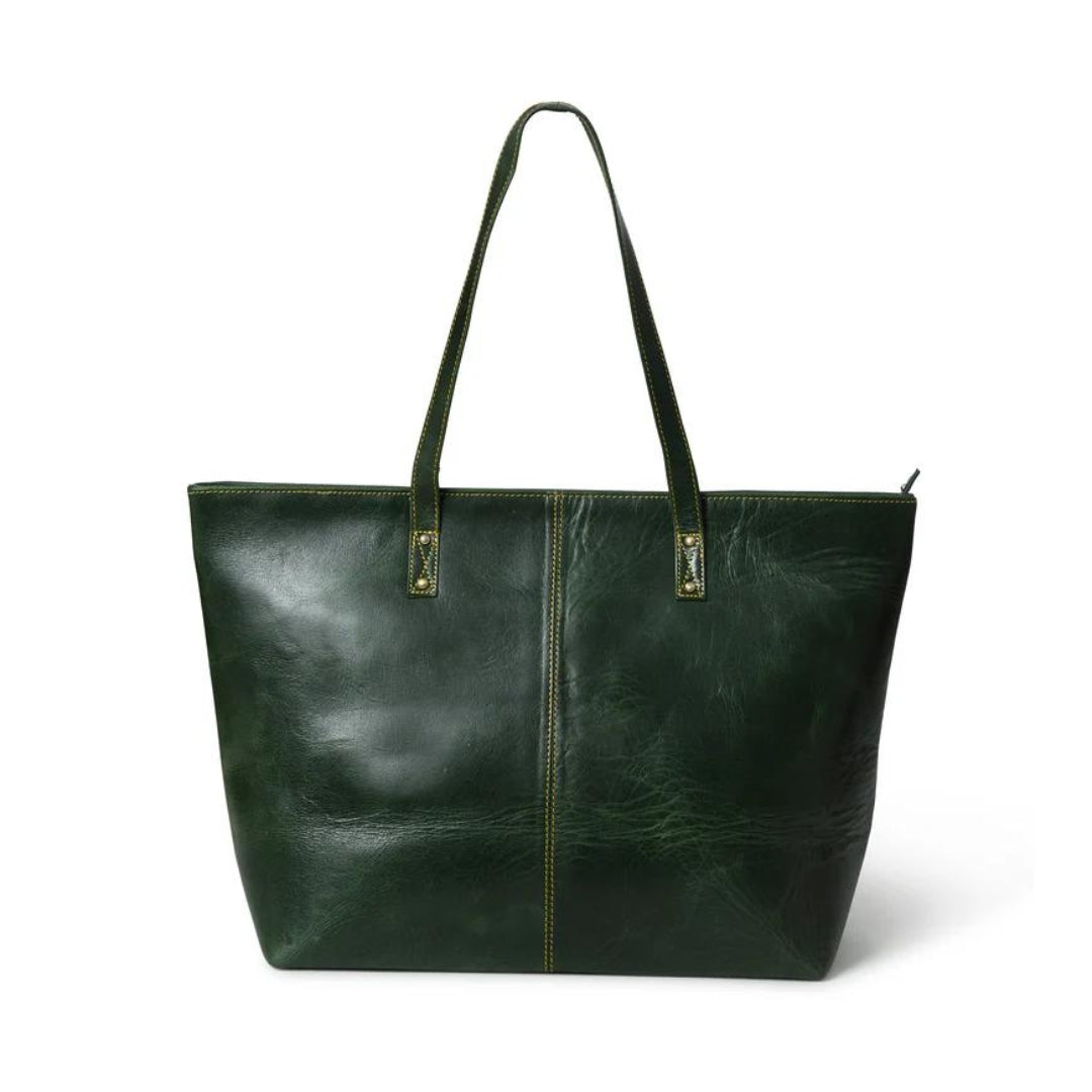 The Kim Tote Bag - Green thumbnail 3