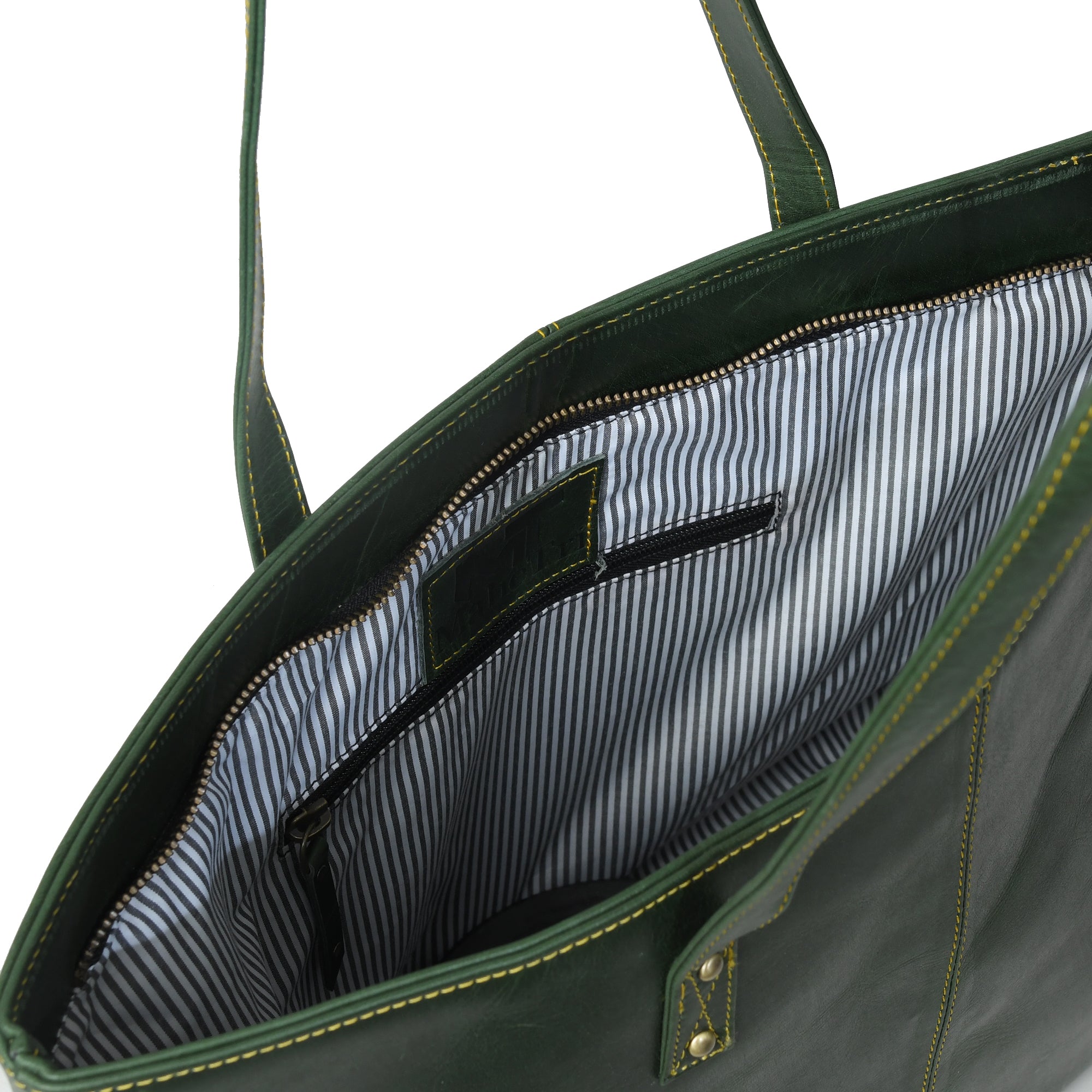 The Kim Tote Bag - Green thumbnail 7