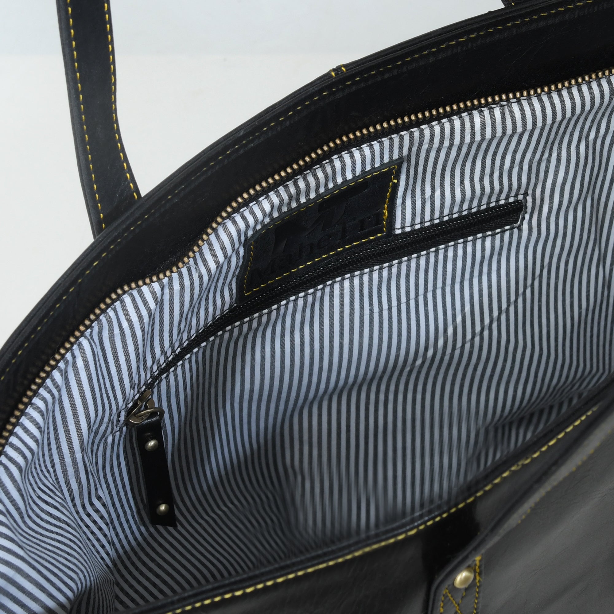 The Kim Tote Bag - Black thumbnail 6