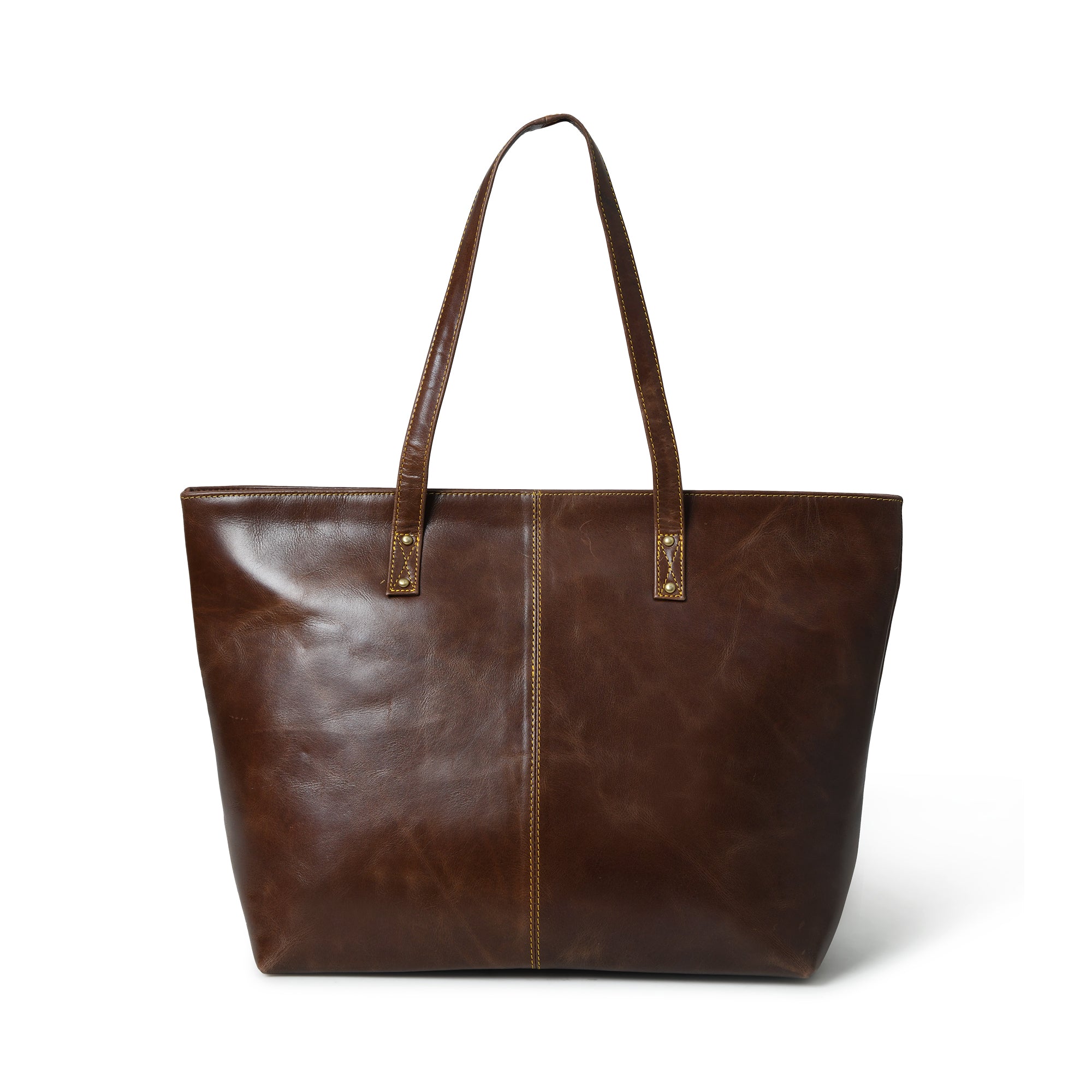 The Kim Tote Bag - Dark Brown thumbnail 2