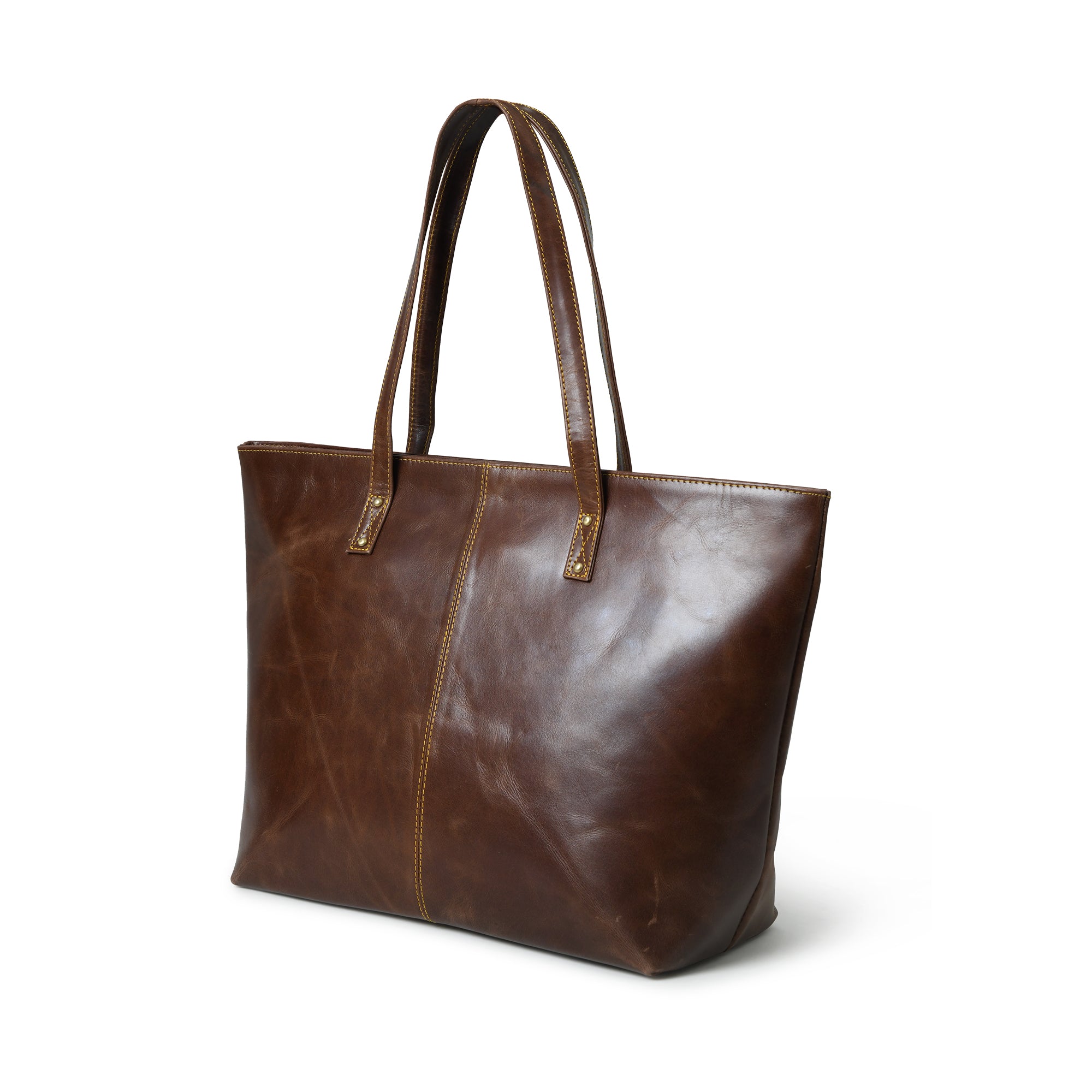 The Kim Tote Bag - Dark Brown thumbnail 3