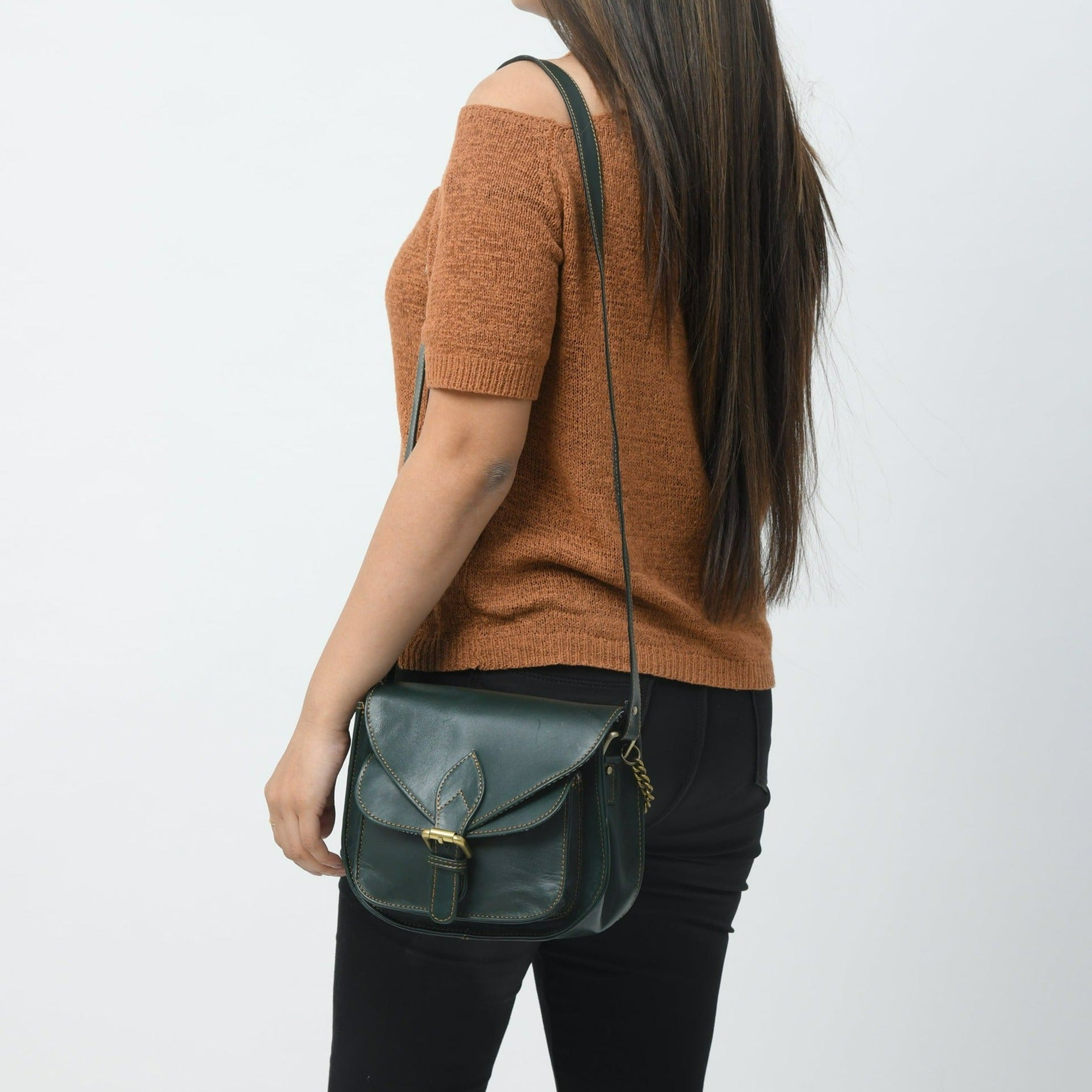 The Molina Satchel - Green thumbnail 2