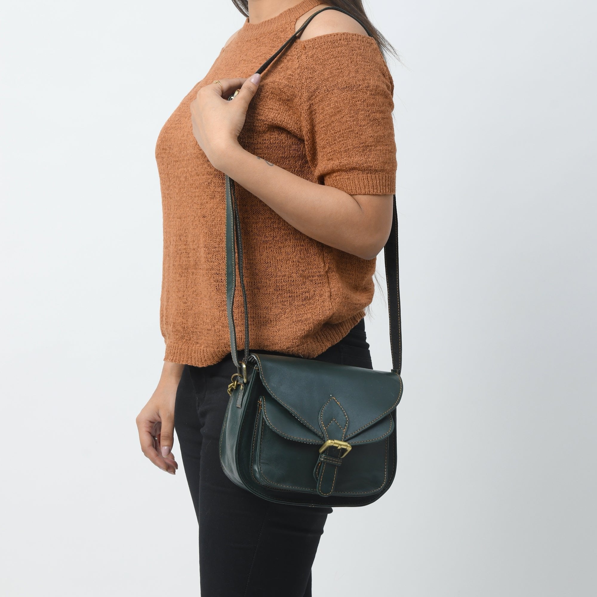 The Molina Satchel - Green thumbnail 4