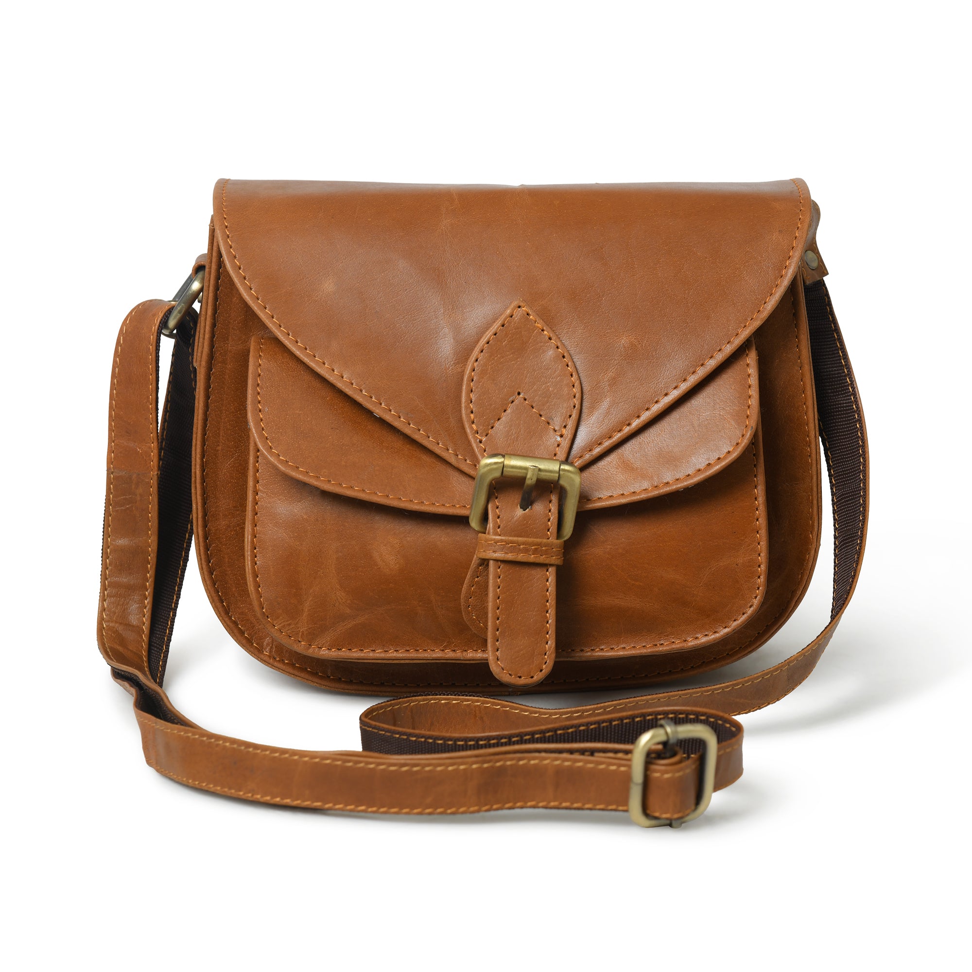 The Molina Satchel - Tan Brown