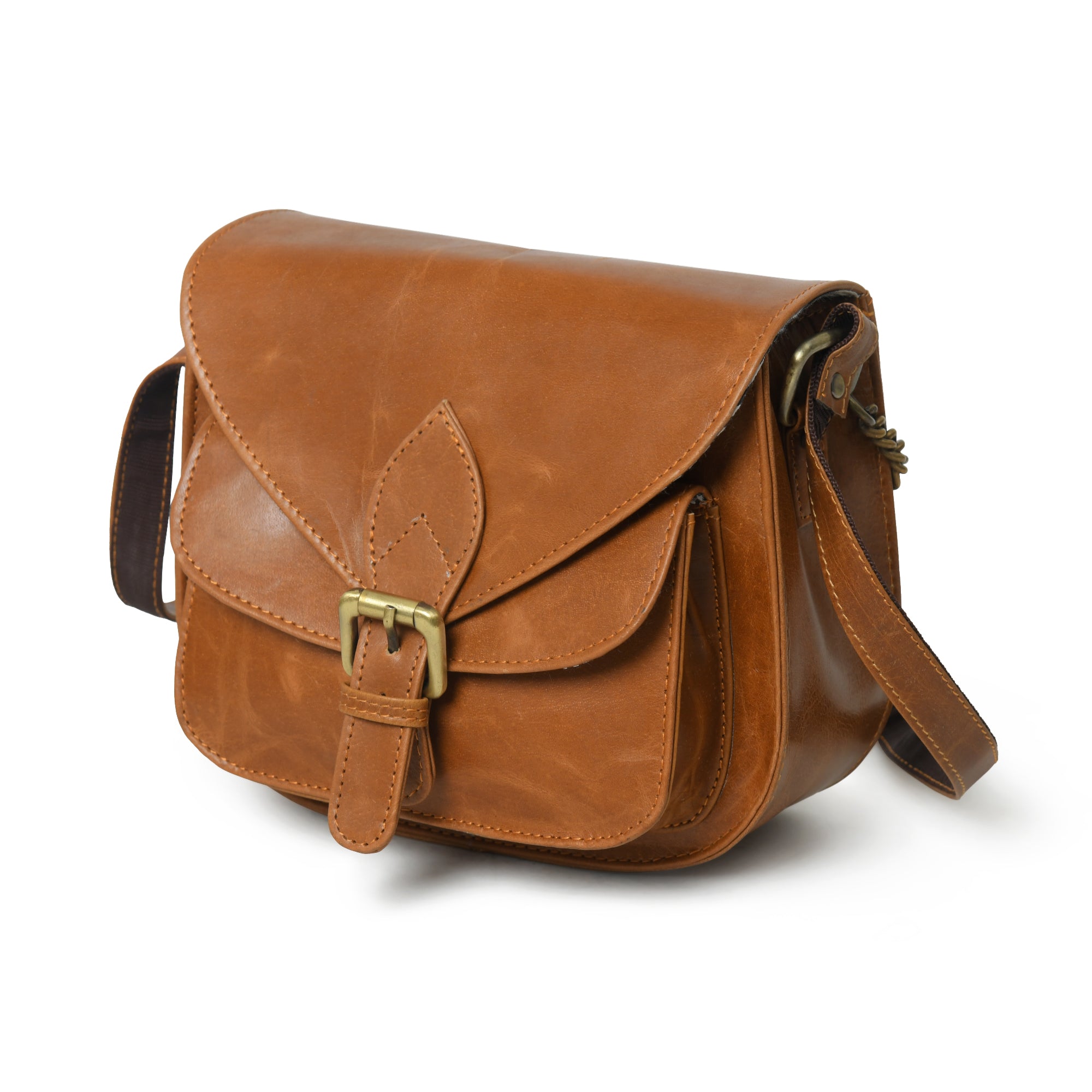The Molina Satchel - Tan Brown thumbnail 4