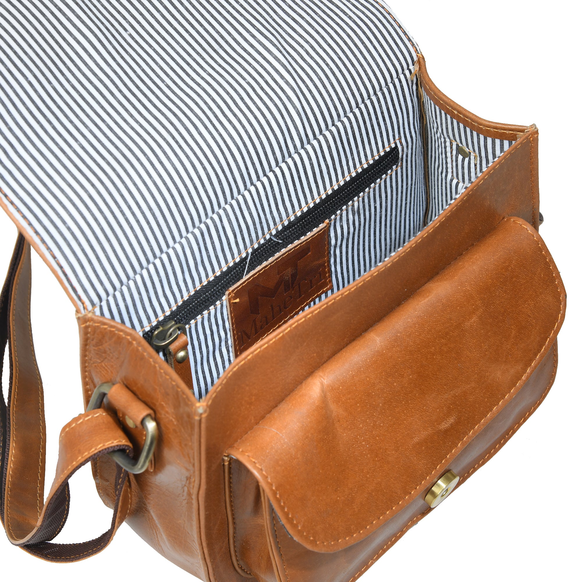 The Molina Satchel - Tan Brown thumbnail 8