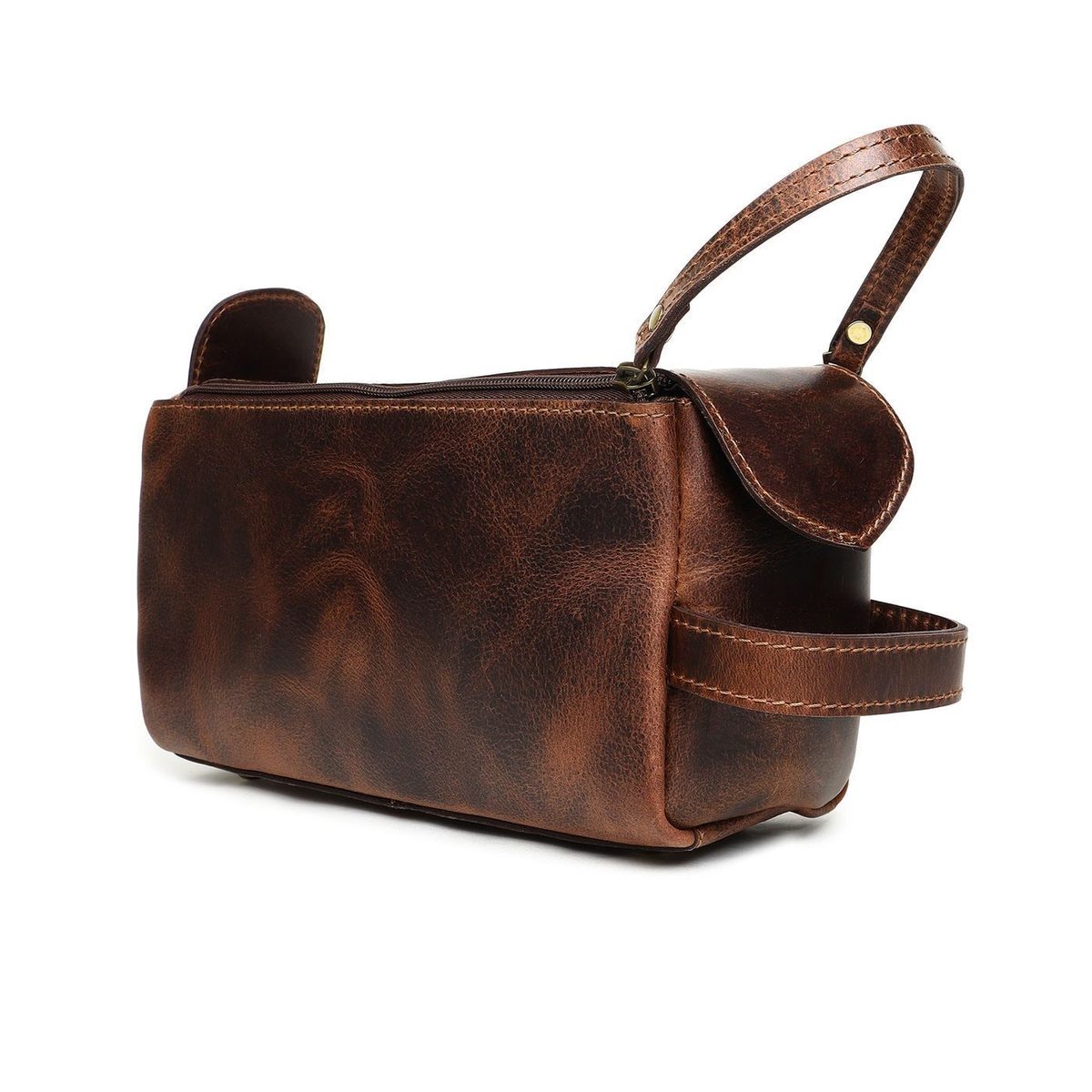 The Rustic Brown Toiletry