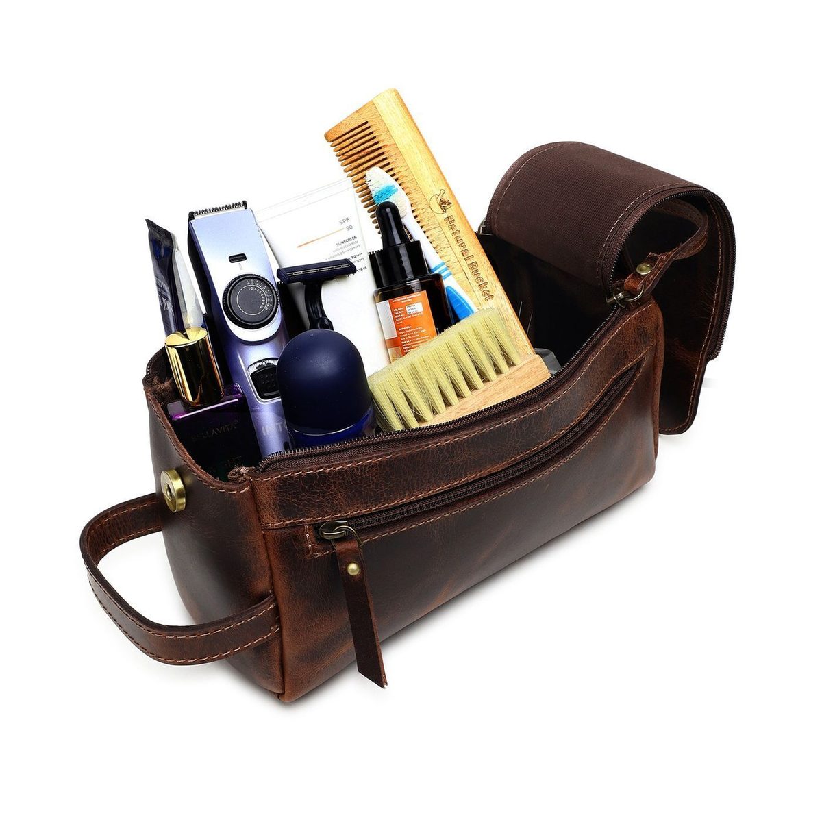 The Rustic Brown Toiletry thumbnail 3