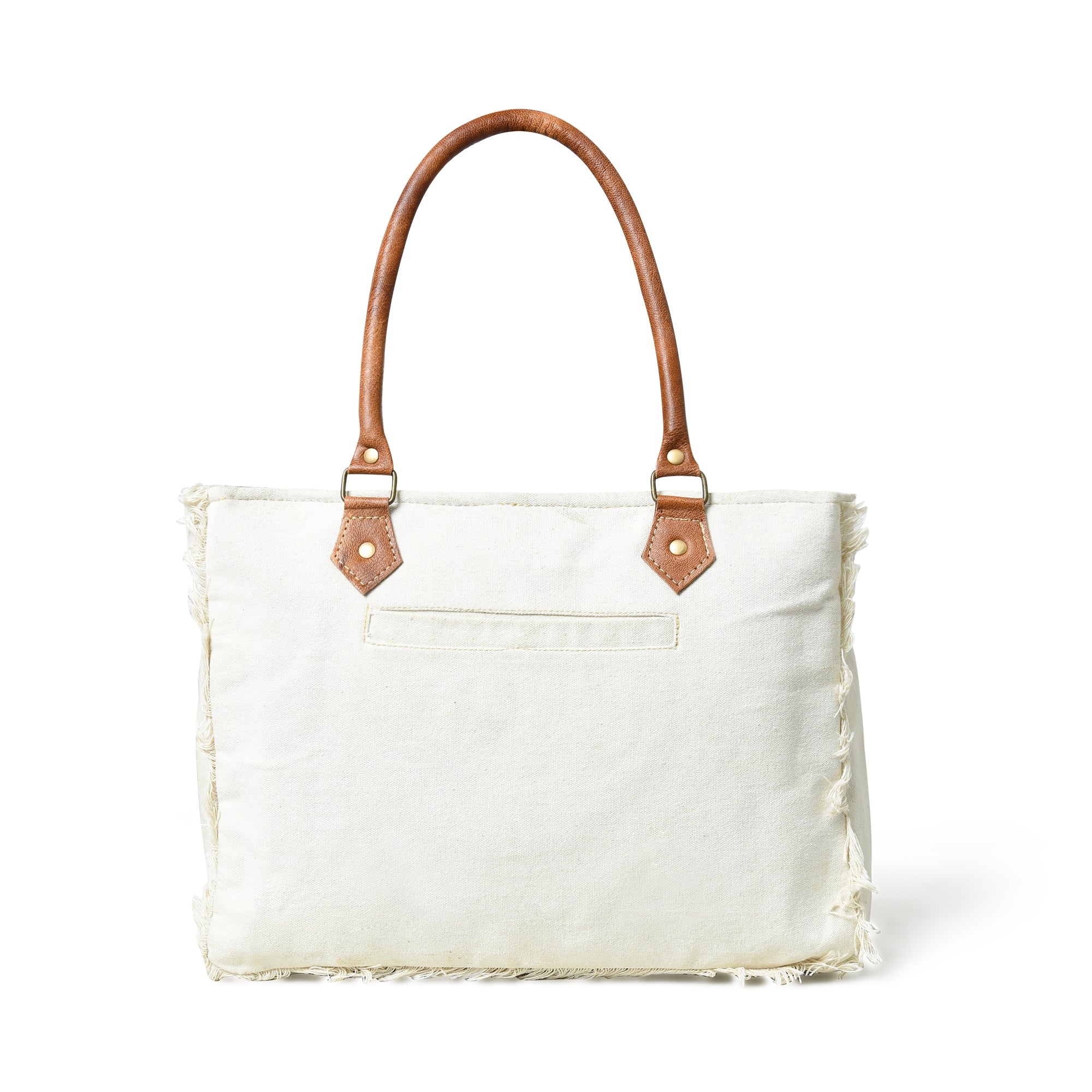 Urban Zigzag Canvas Shopper'S Work Tote thumbnail 2