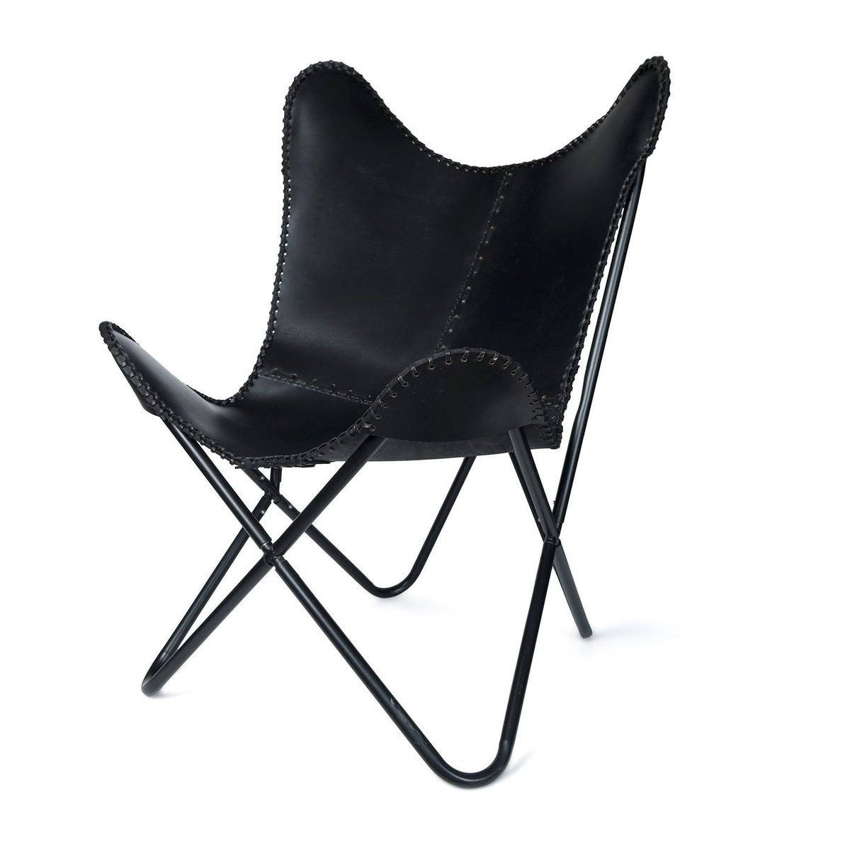 Jet Black Butterfly Chair thumbnail 2