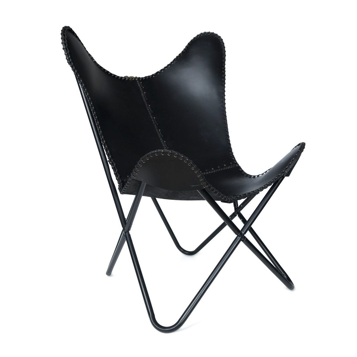 Jet Black Butterfly Chair thumbnail 4