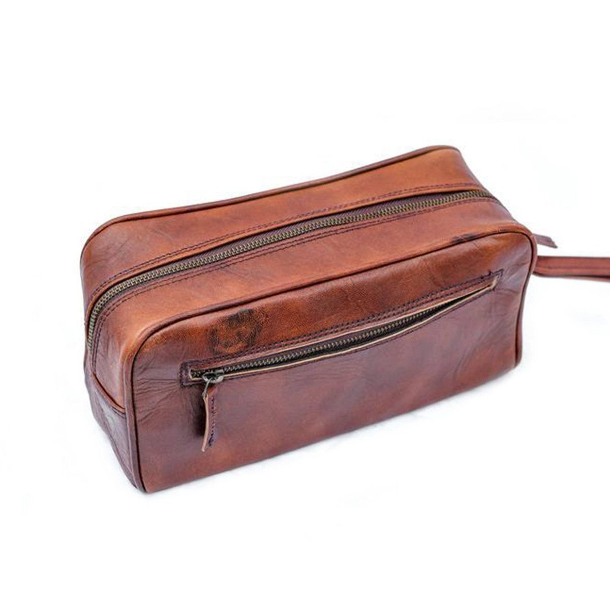 Single Section Toiletry - Brown thumbnail 3