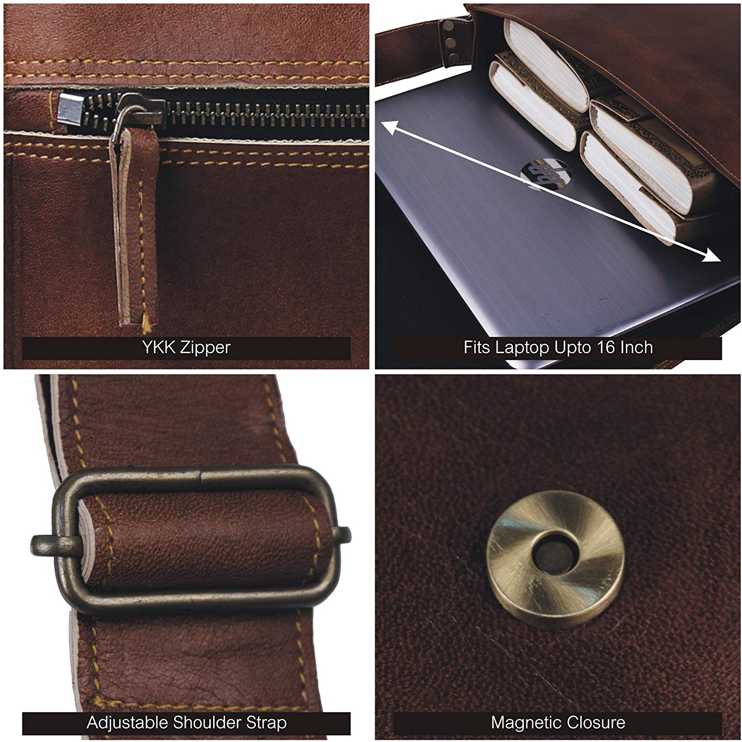 Prime Leather Satchel thumbnail 16