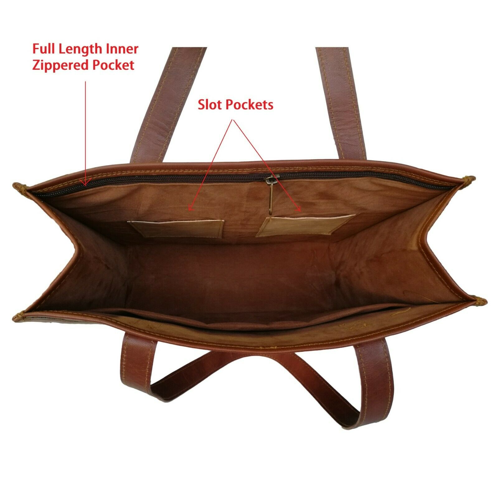 Shannon Leather Tote thumbnail 7