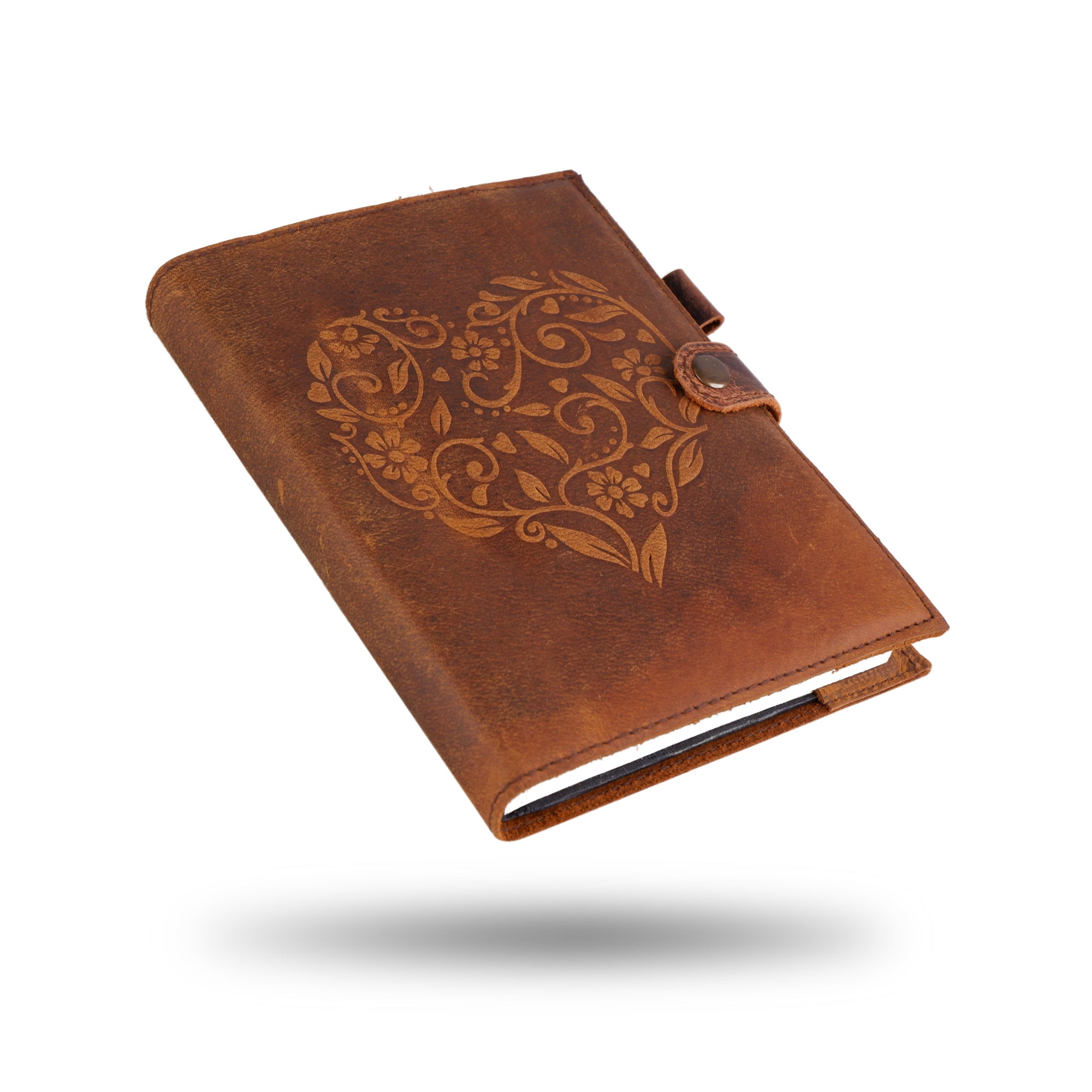 Vintage Tanned Leather Diary thumbnail 3