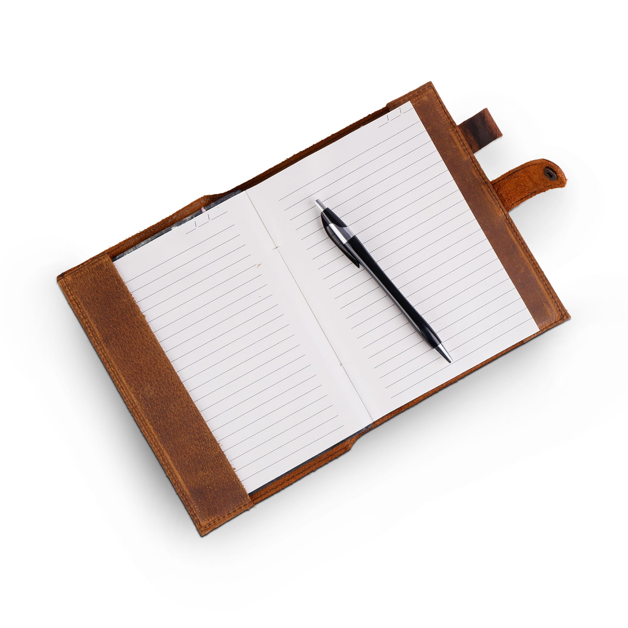 Vintage Tanned Leather Diary thumbnail 6