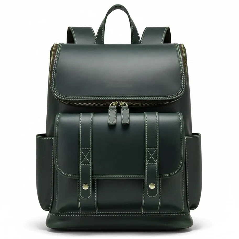 Vintage Travel Laptop Backpack