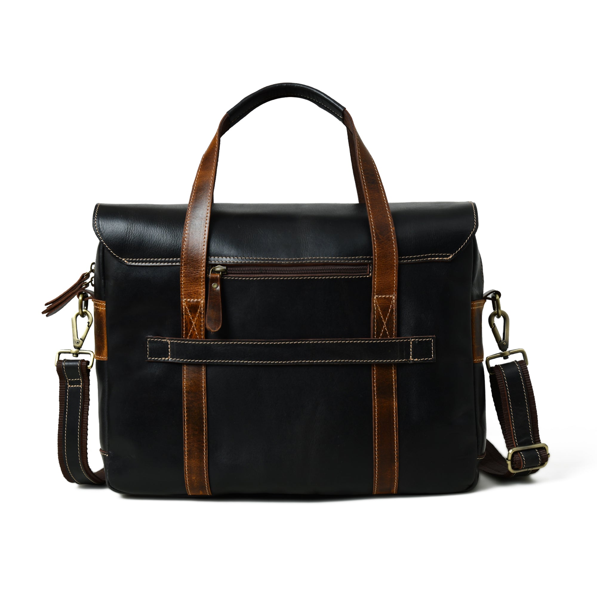 Walker Buffalo Leather Office Travel Bag thumbnail 6