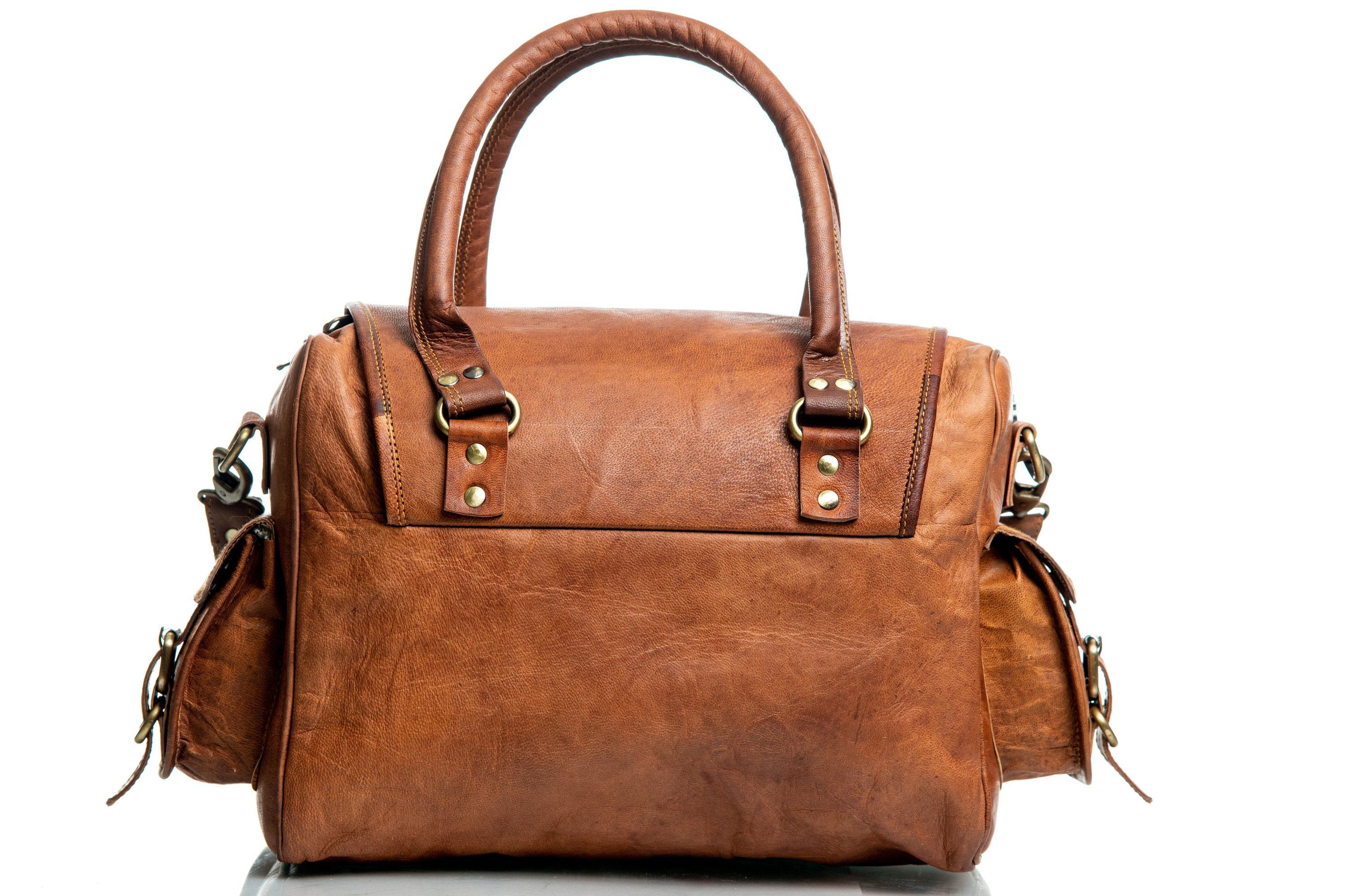 Walker Leather Office Travel Bag thumbnail 4