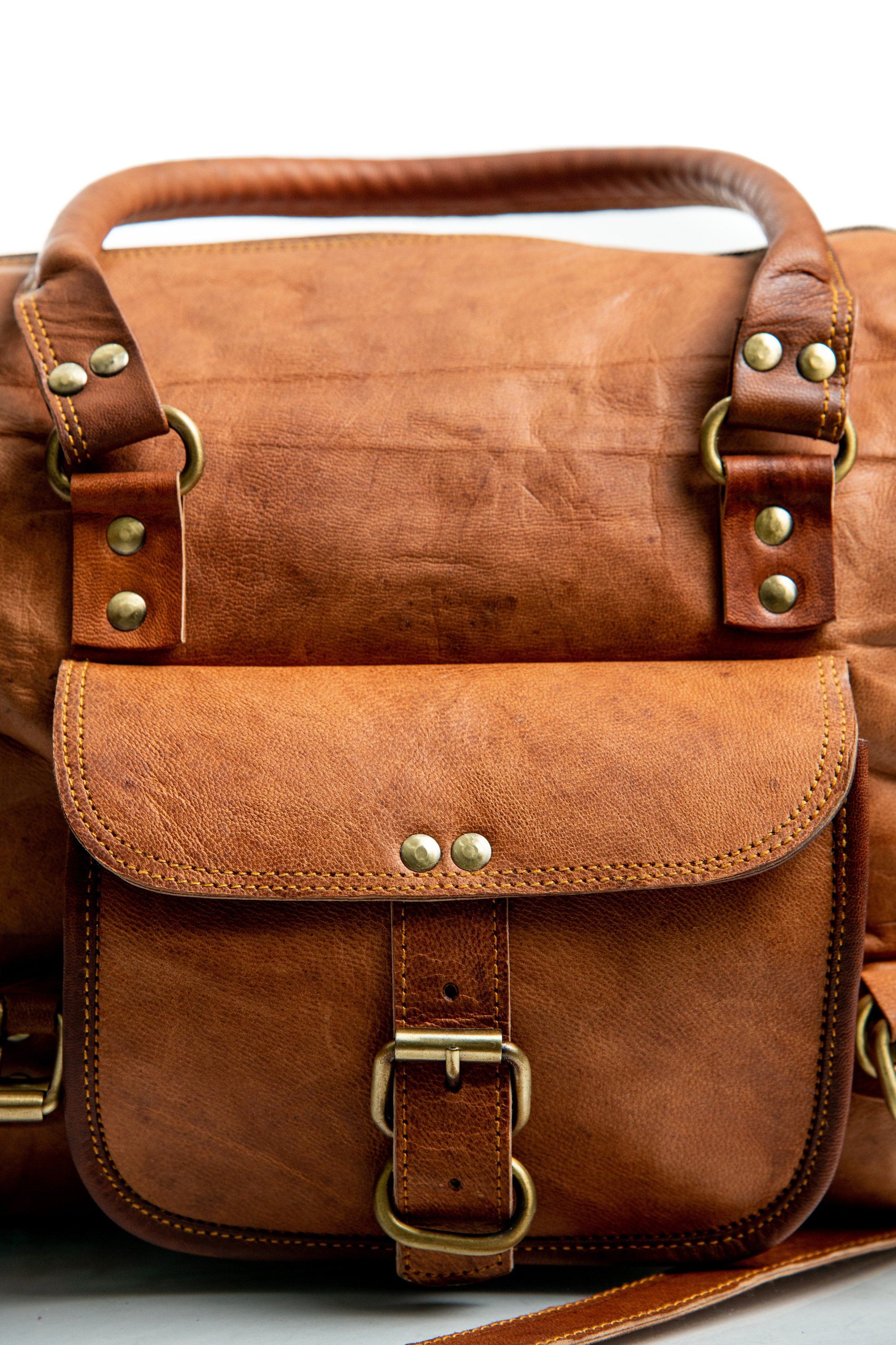 Walker Leather Office Travel Bag thumbnail 6
