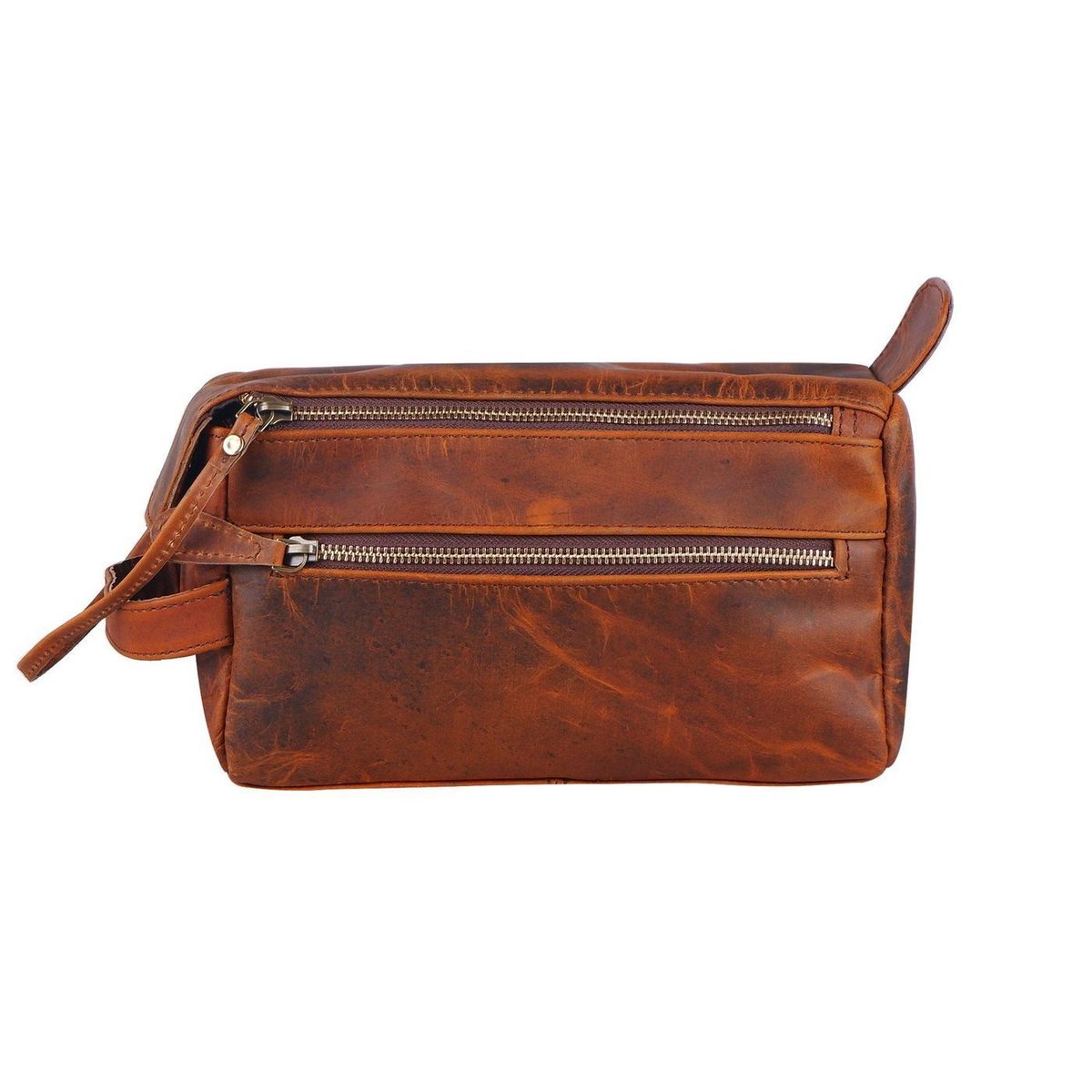 Walnut Travel Dopp Kit