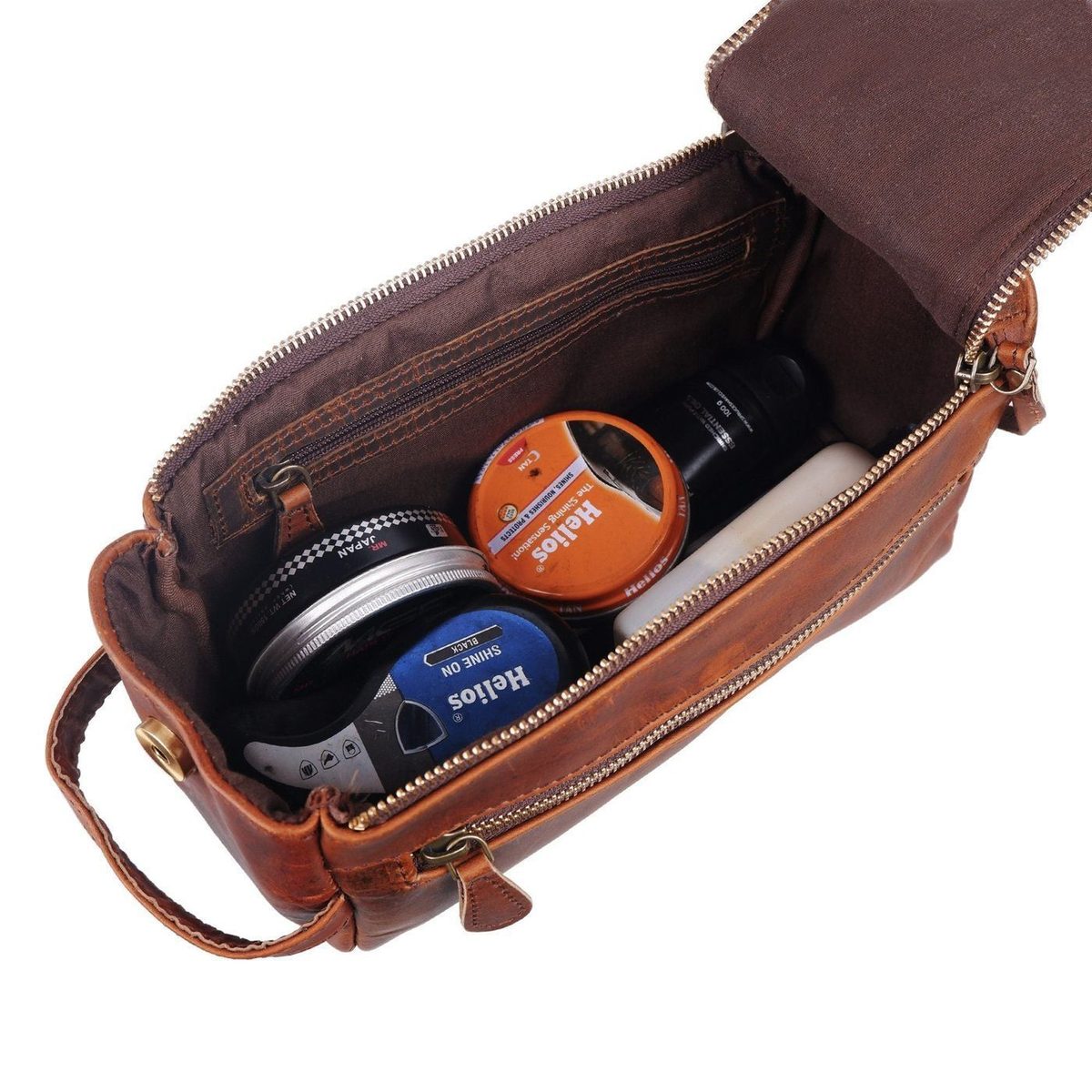 Walnut Travel Dopp Kit thumbnail 6