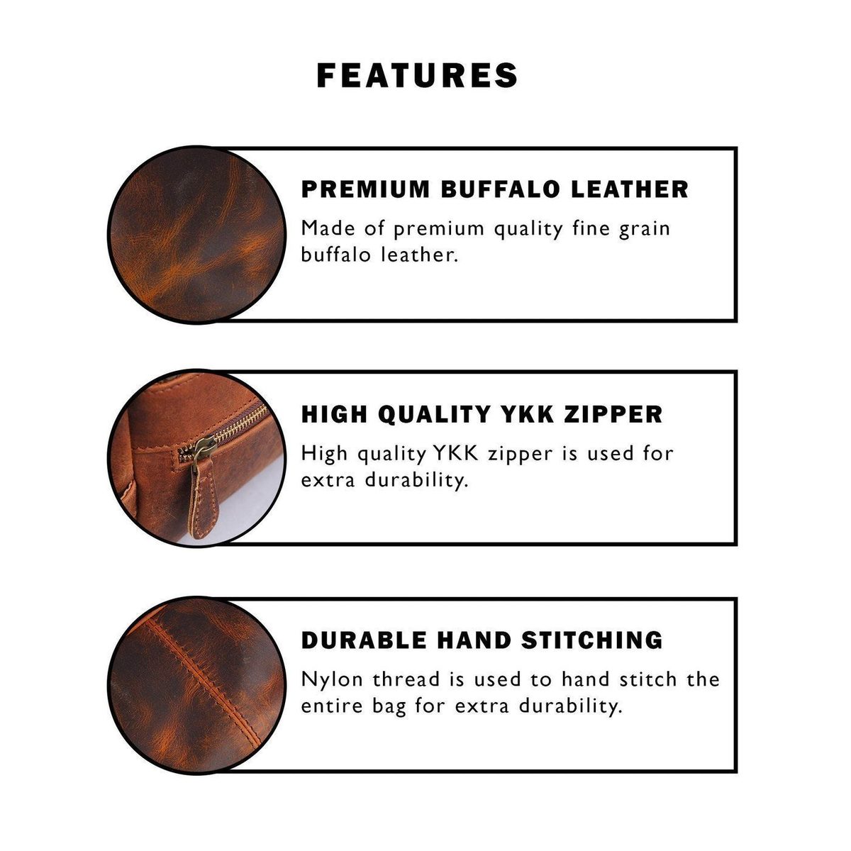 Walnut Travel Dopp Kit thumbnail 9