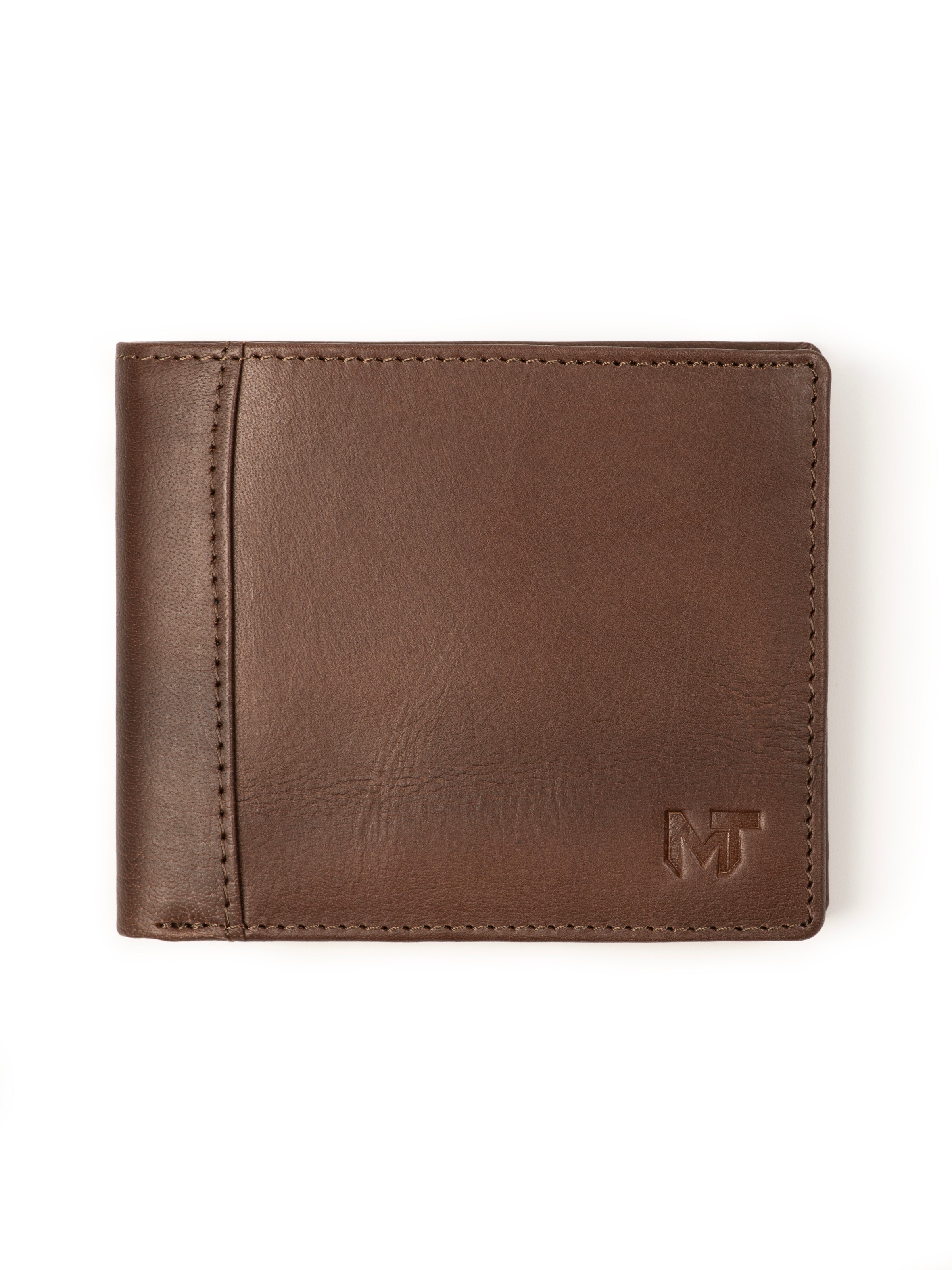 Wealth Ward Brown Bi-Folded Wallet