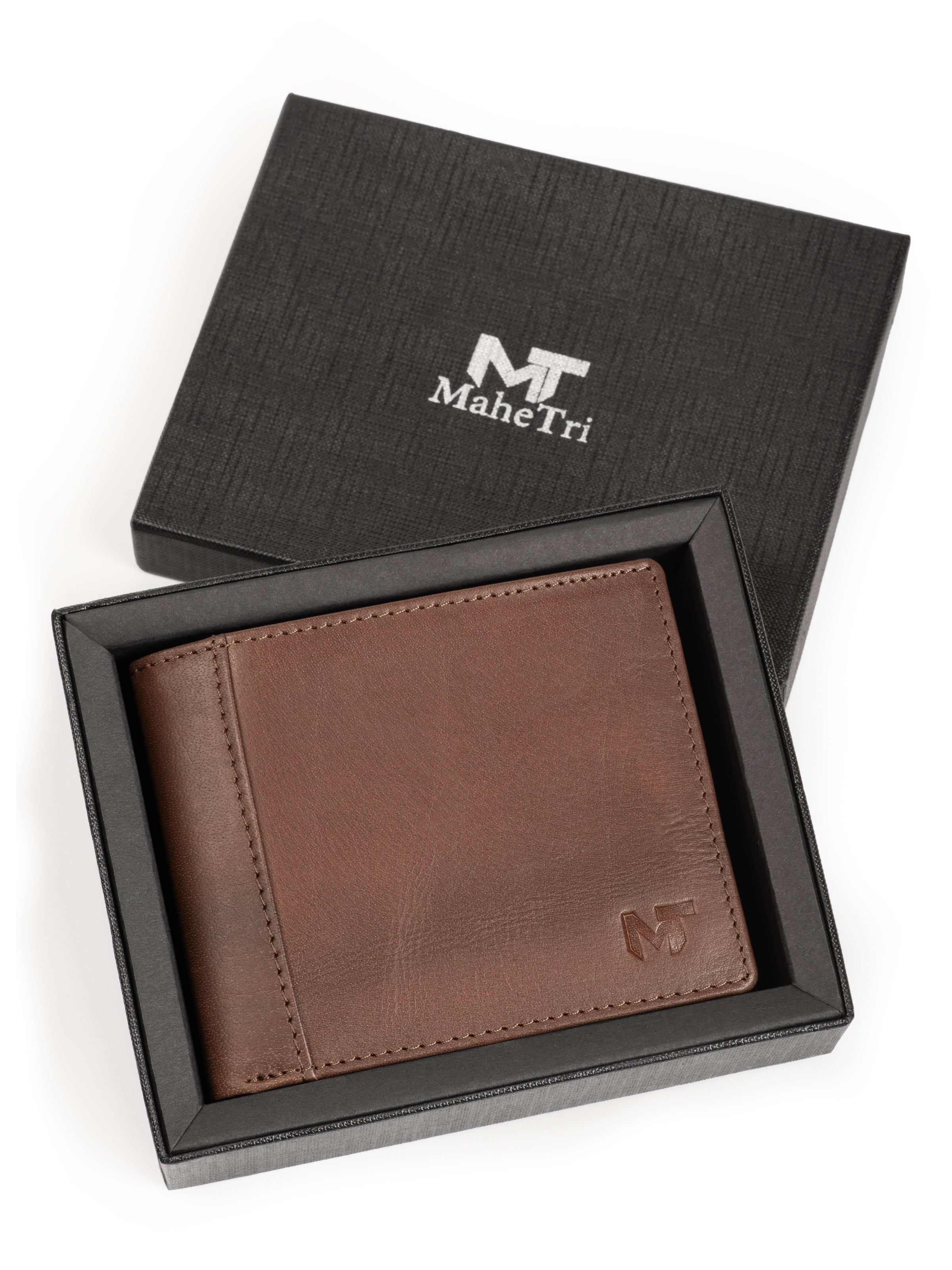 Wealth Ward Brown Bi-Folded Wallet thumbnail 2