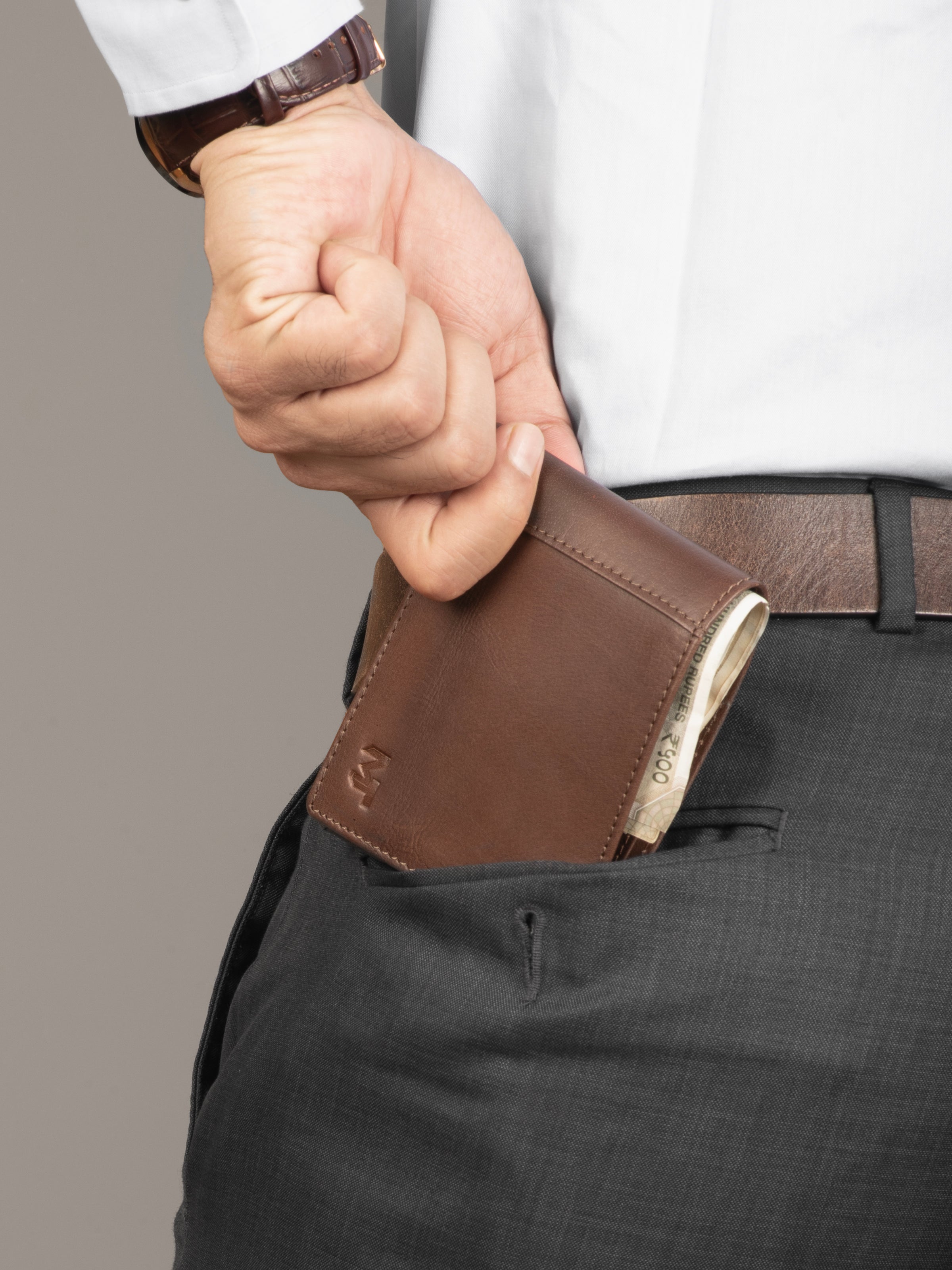 Wealth Ward Brown Bi-Folded Wallet thumbnail 8